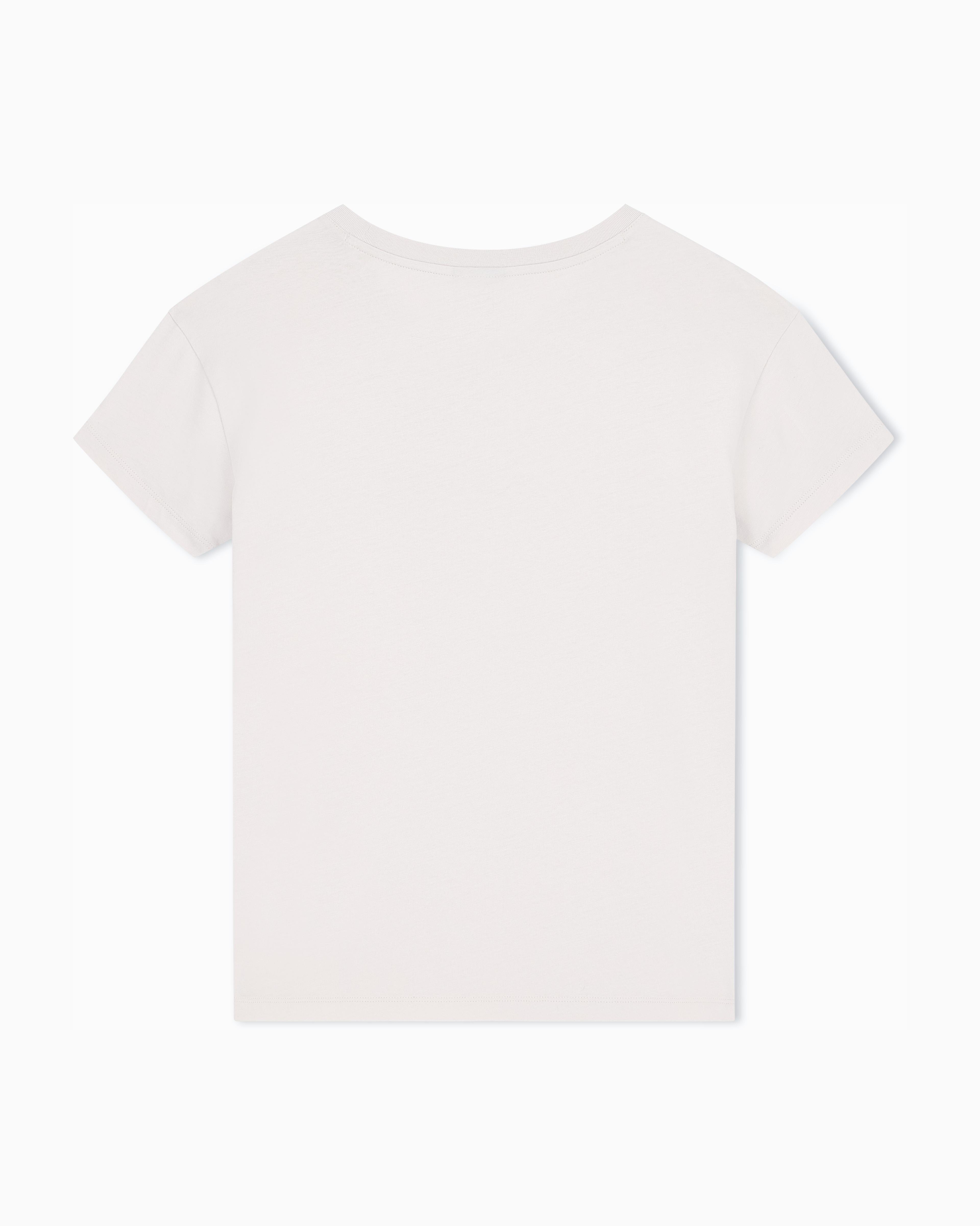 Women's Grey Modern Drama T-Shirt