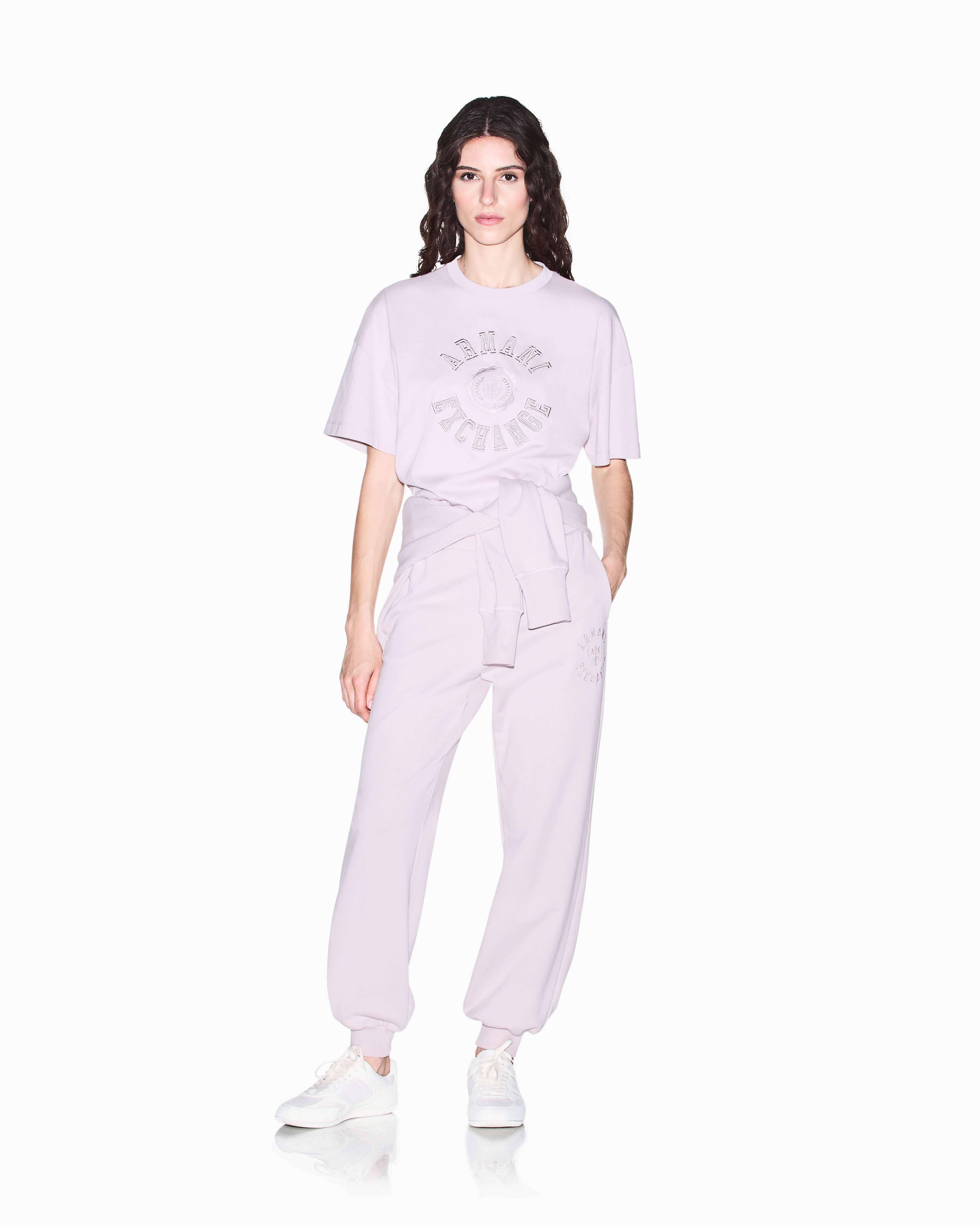 Women's Pink Modern Drama T-Shirt