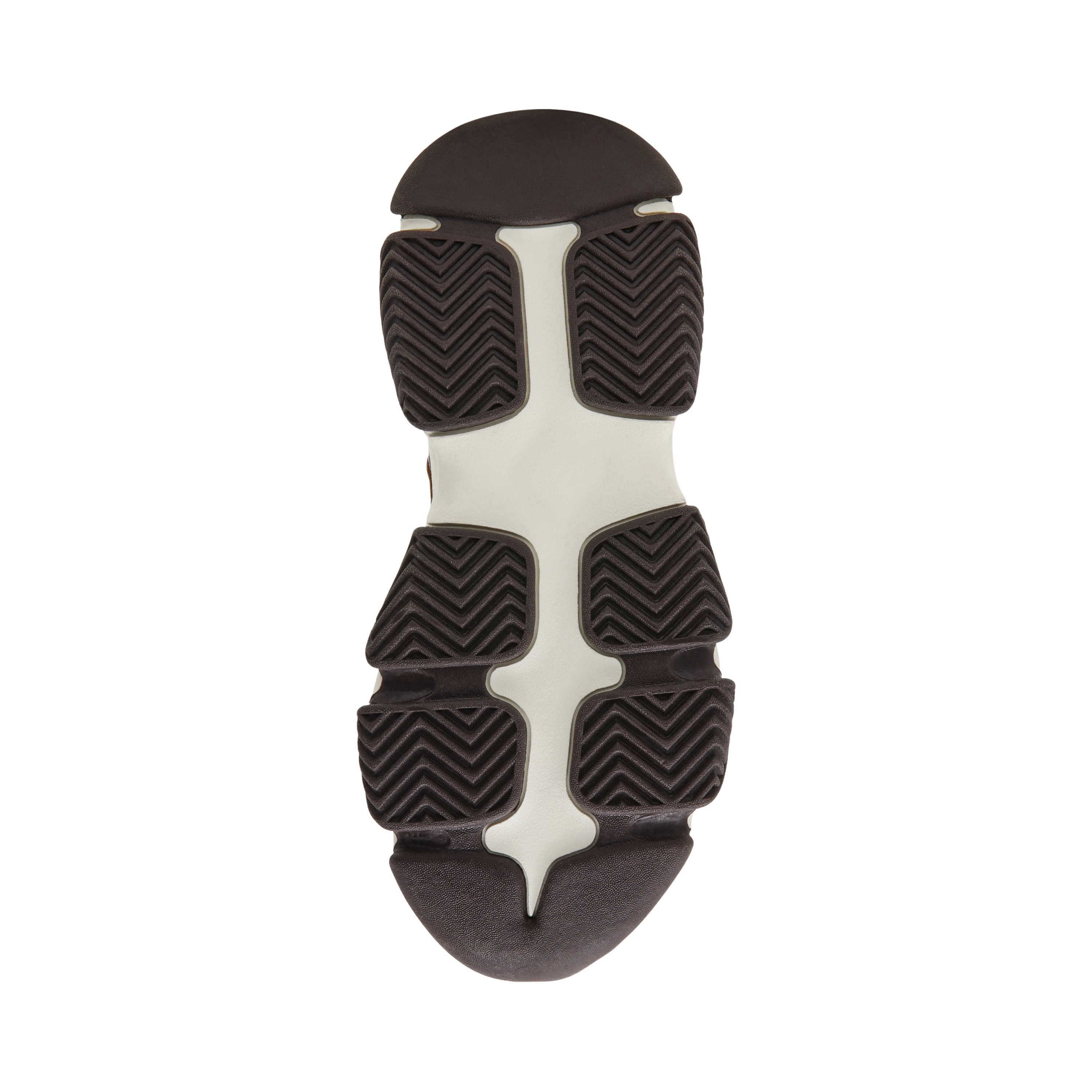 Puzzlez-In Brown Multi Sneakers