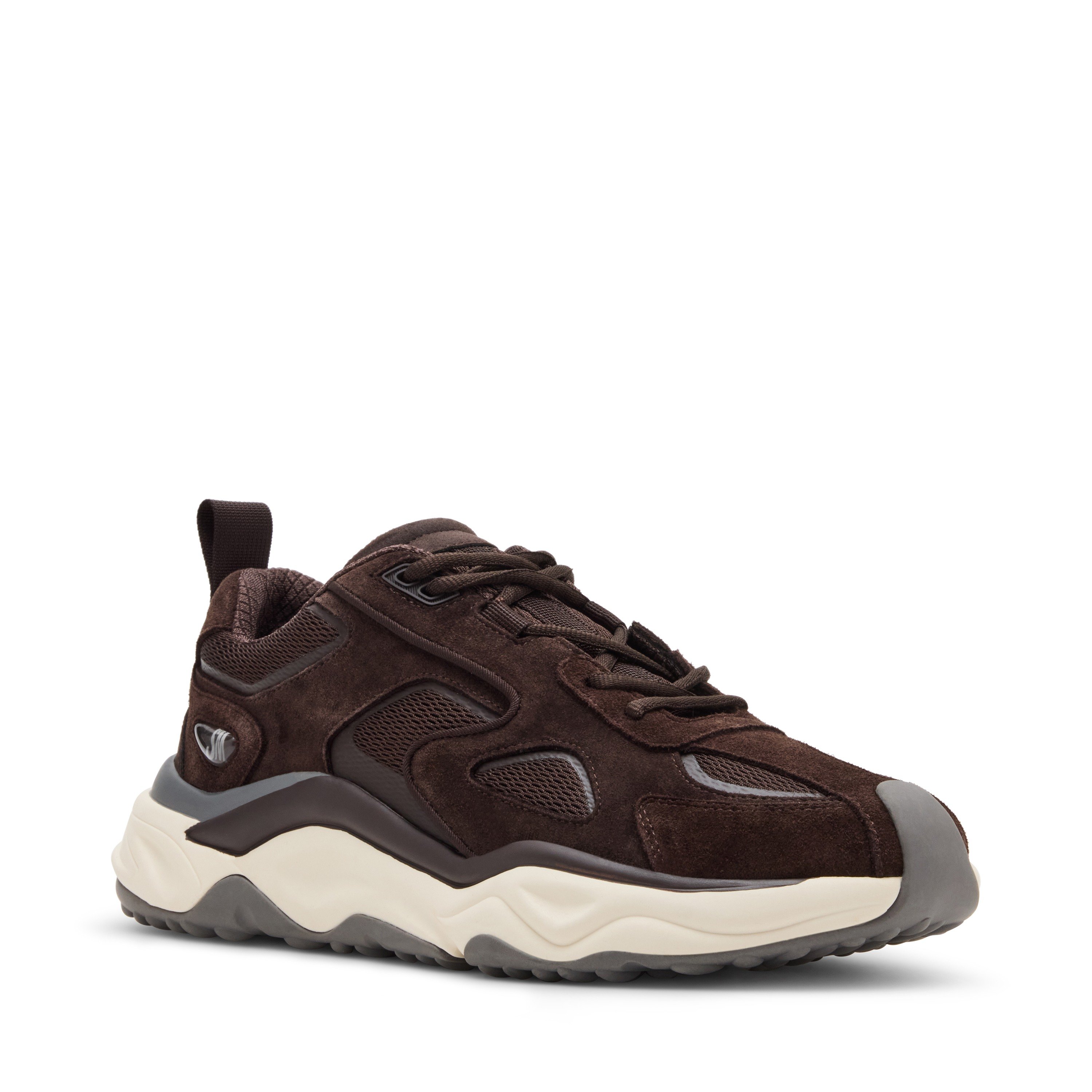 Serpent-H-In Brown Suede Sneakers