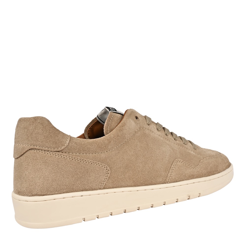 Tavian Beige Suede Sneakers