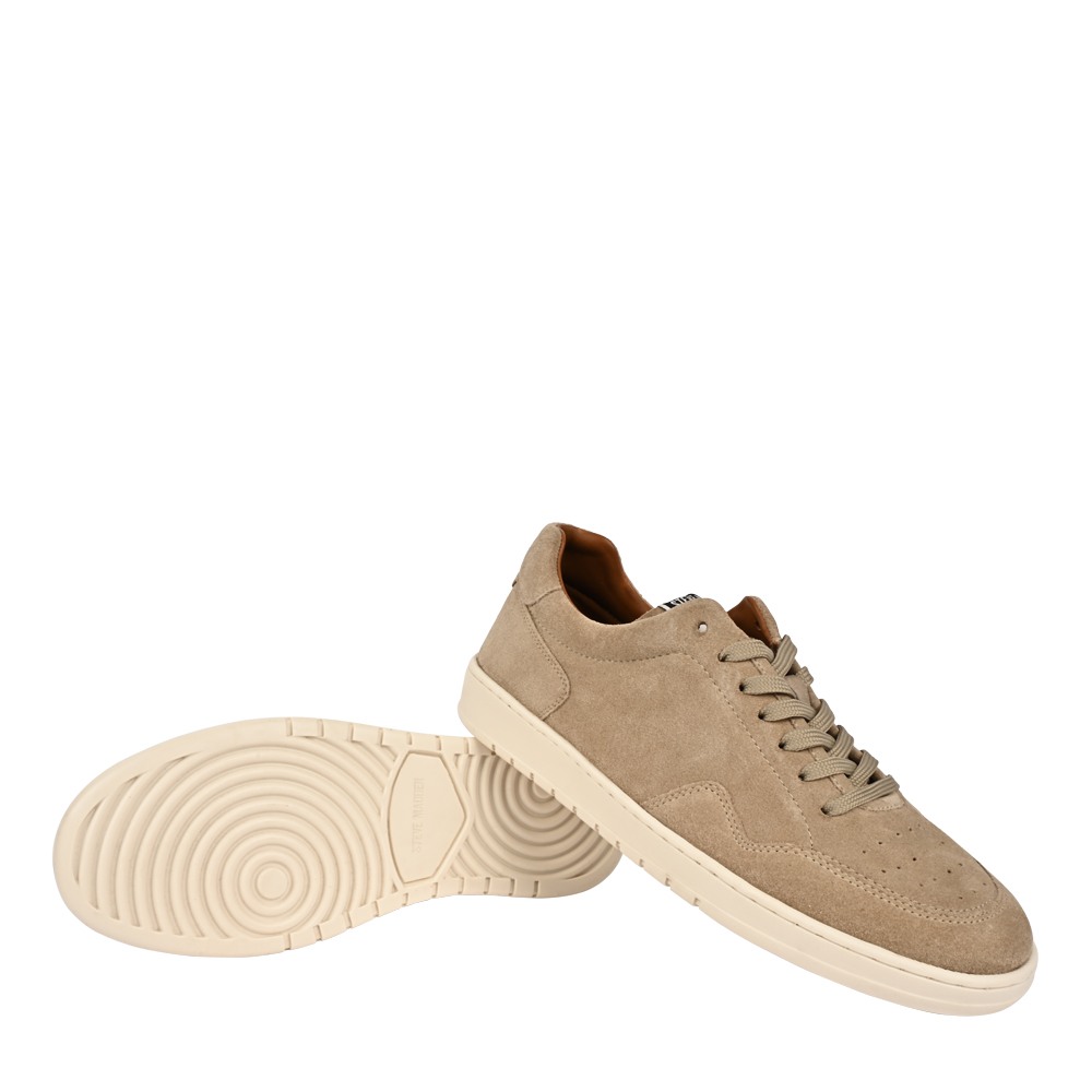 Tavian Beige Suede Sneakers