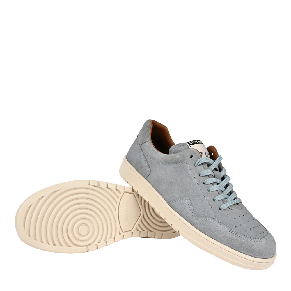 Tavian Blue Suede Sneakers