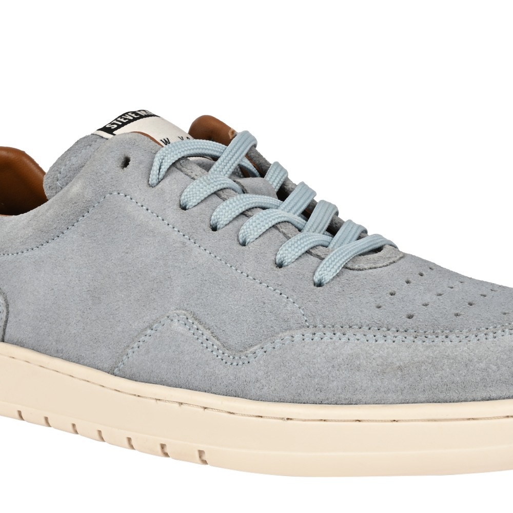 Tavian Blue Suede Sneakers