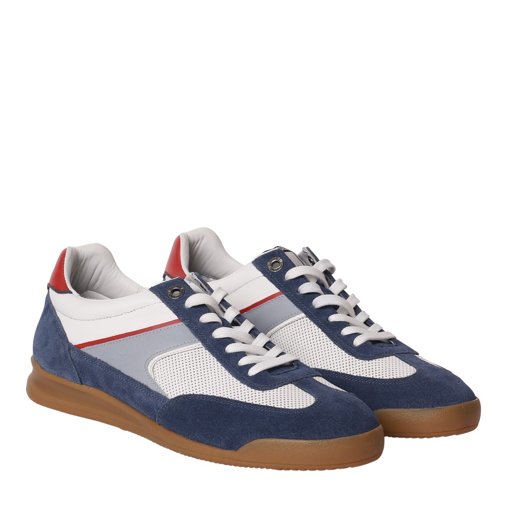 Enzo Navy Multi Sneakers