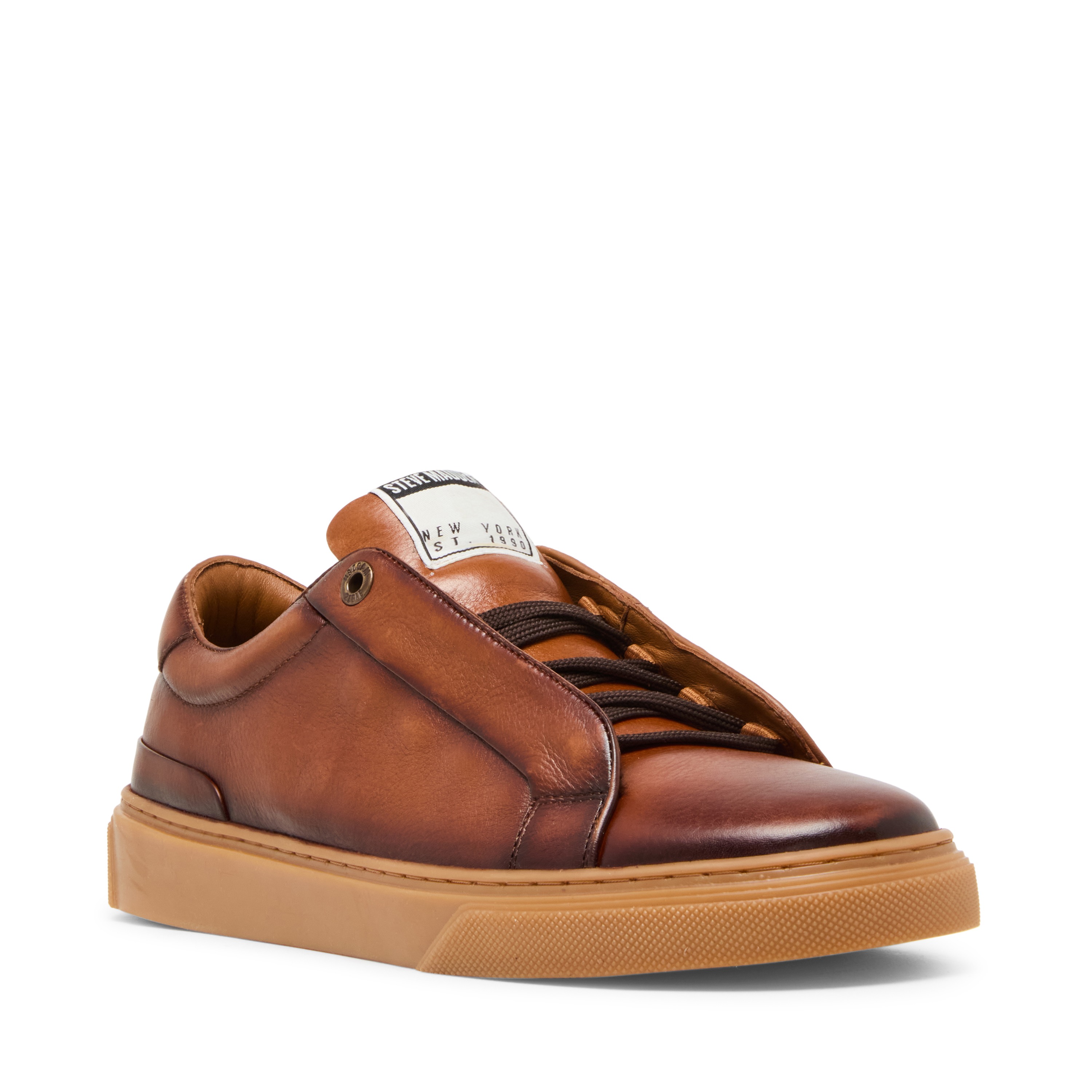 Eduard Tan Leather Sneakers