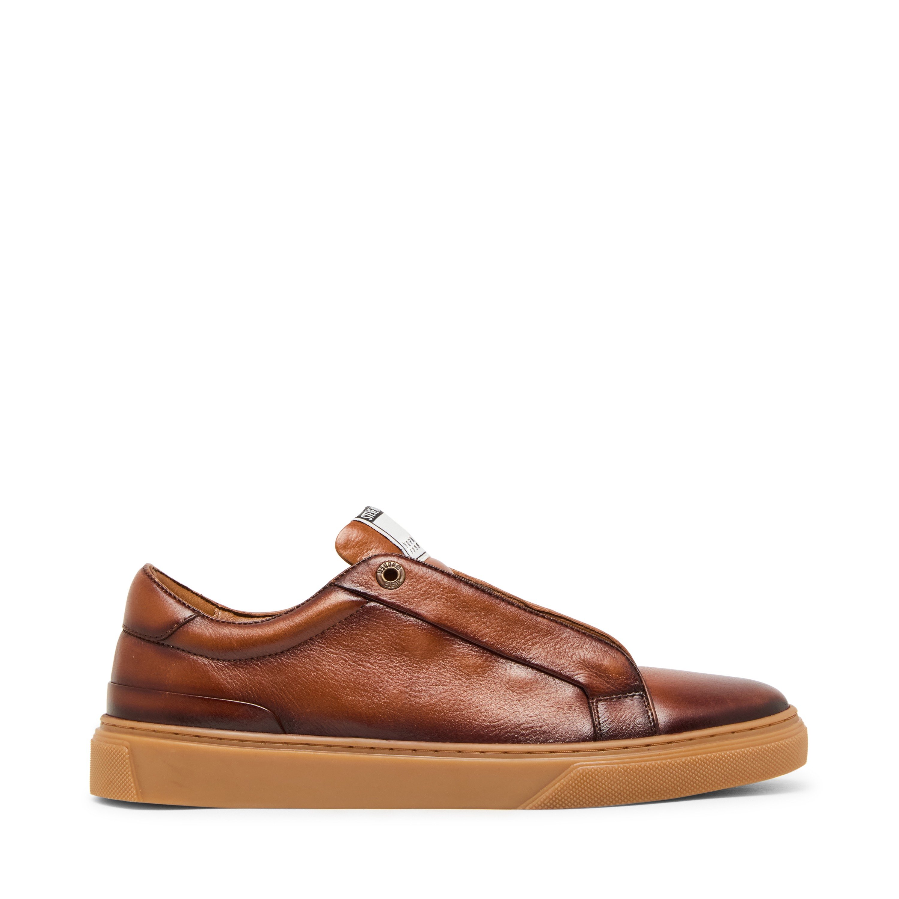 Eduard Tan Leather Sneakers