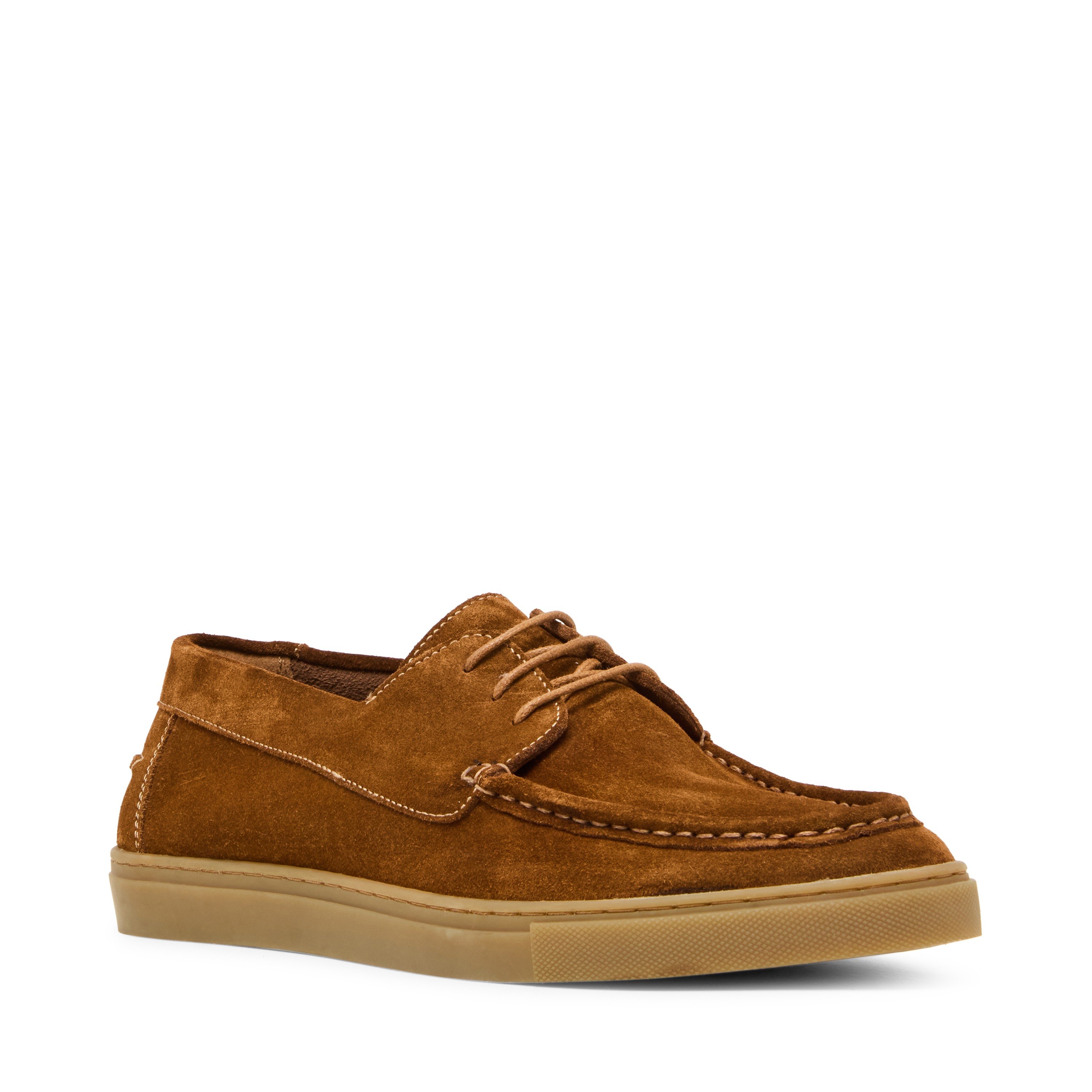 Hugo Cognac Suede Dress Loafer
