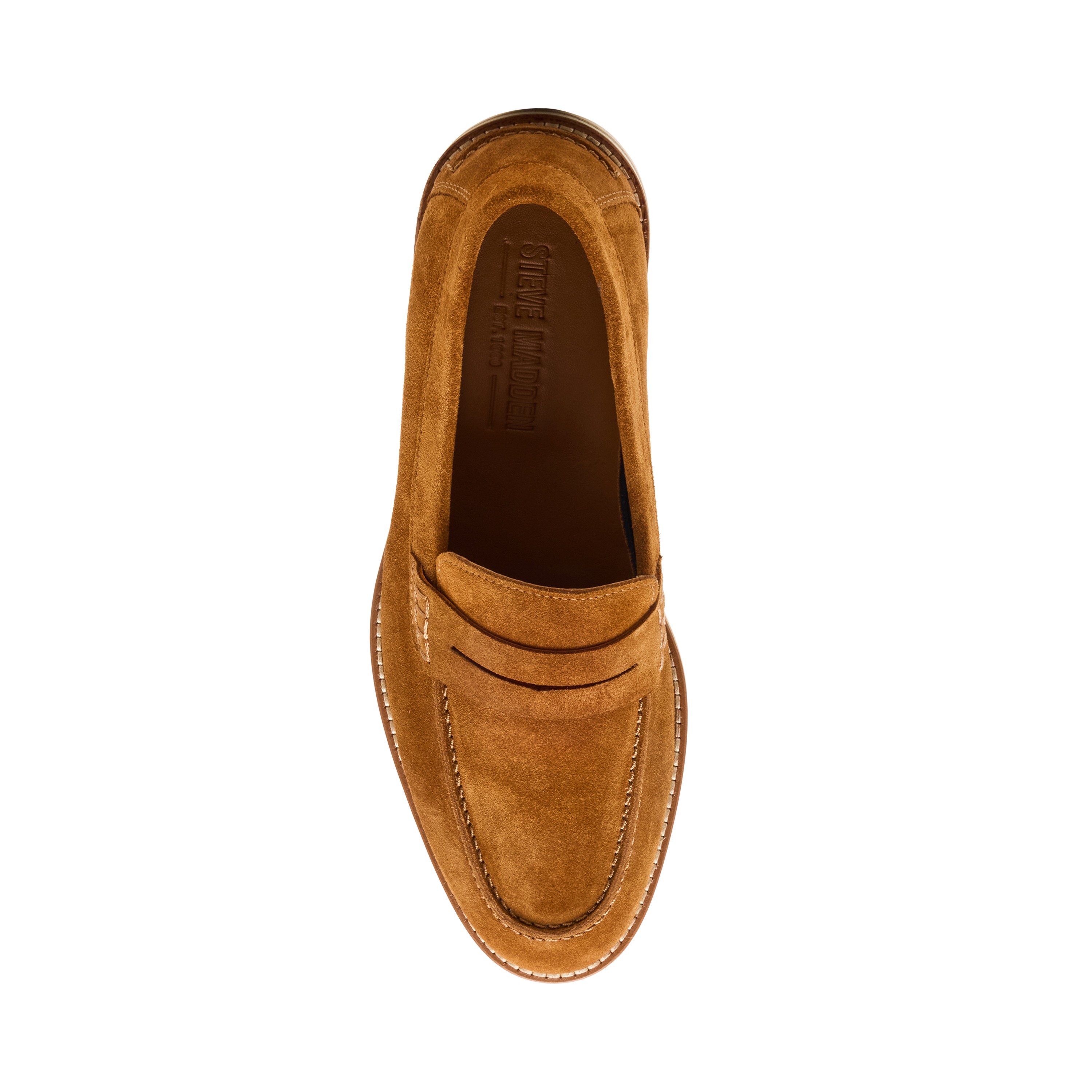 Florian Tan Suede Dress Loafer