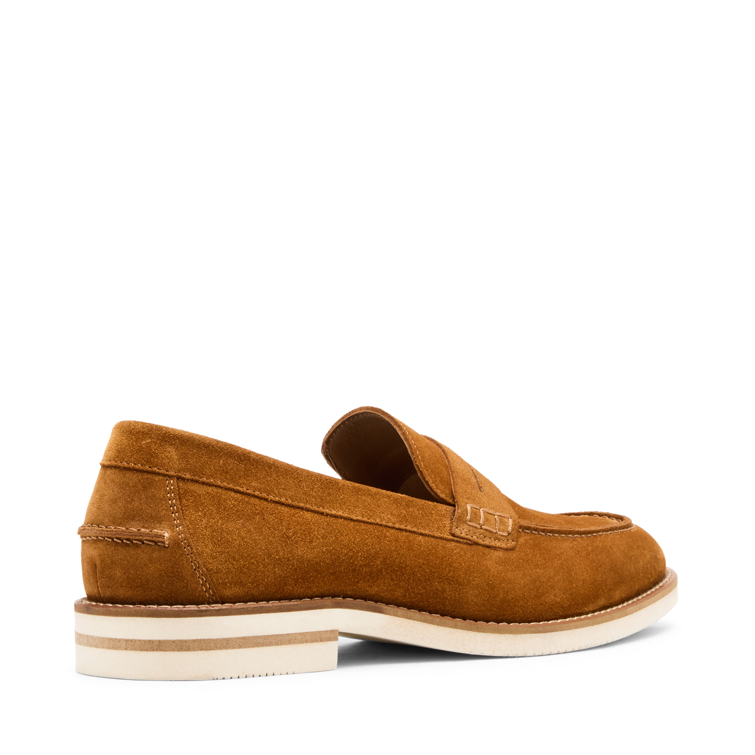 Florian Tan Suede Dress Loafer
