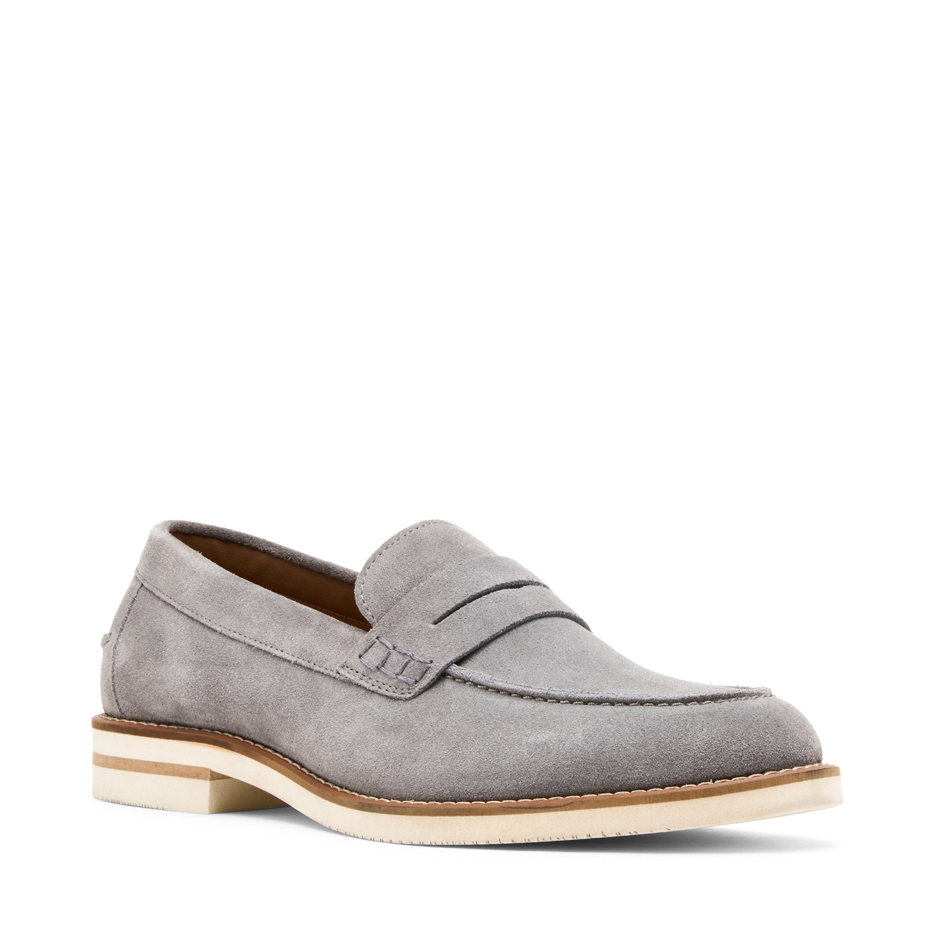 Florian Grey Suede Dress Loafer