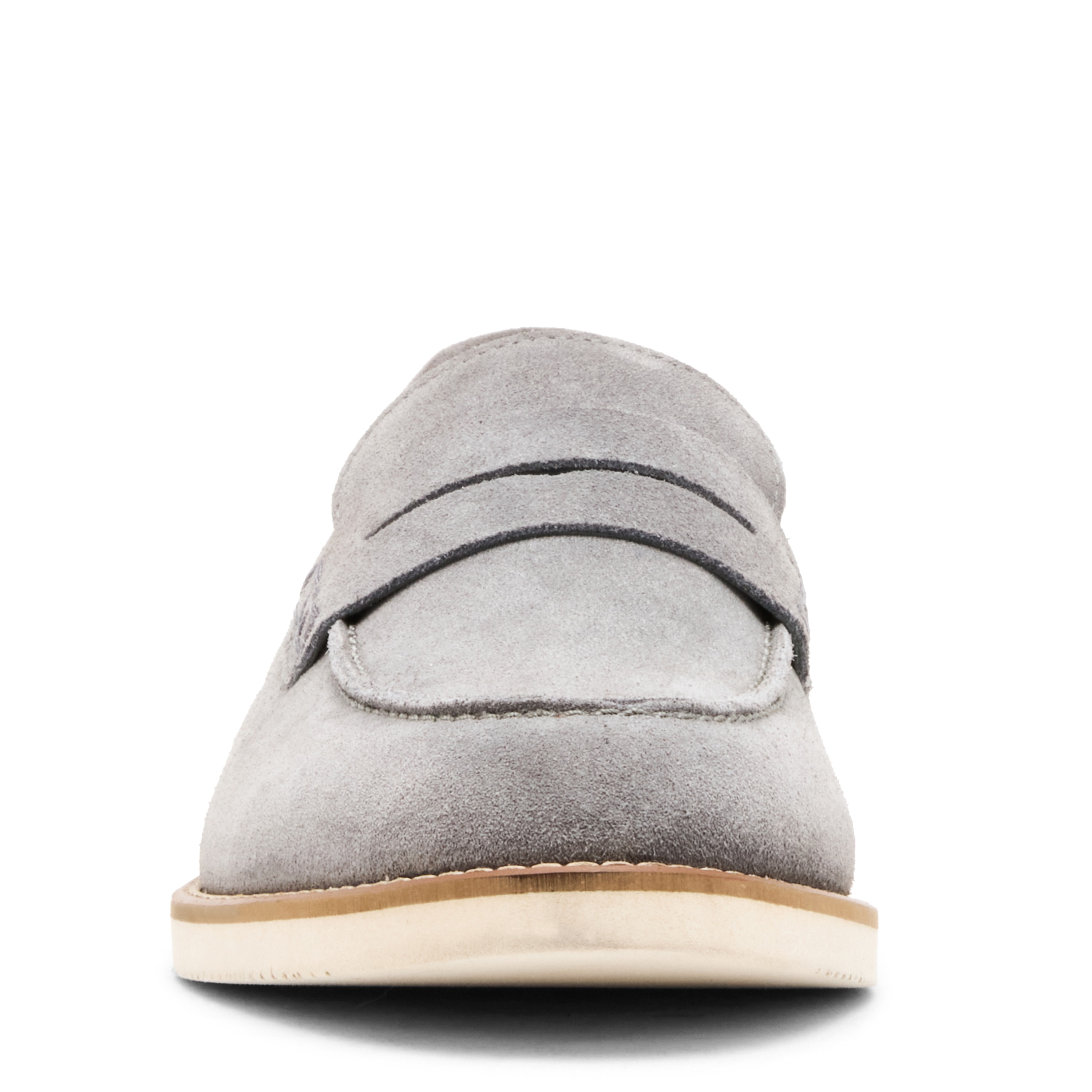 Florian Grey Suede Dress Loafer