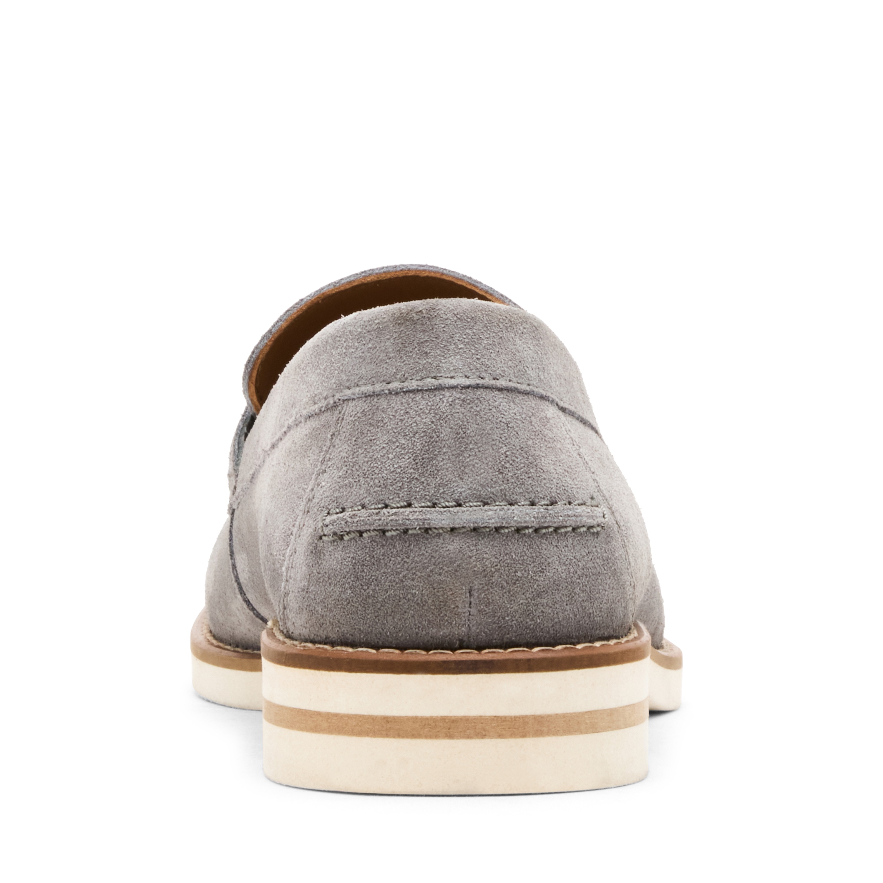 Florian Grey Suede Dress Loafer
