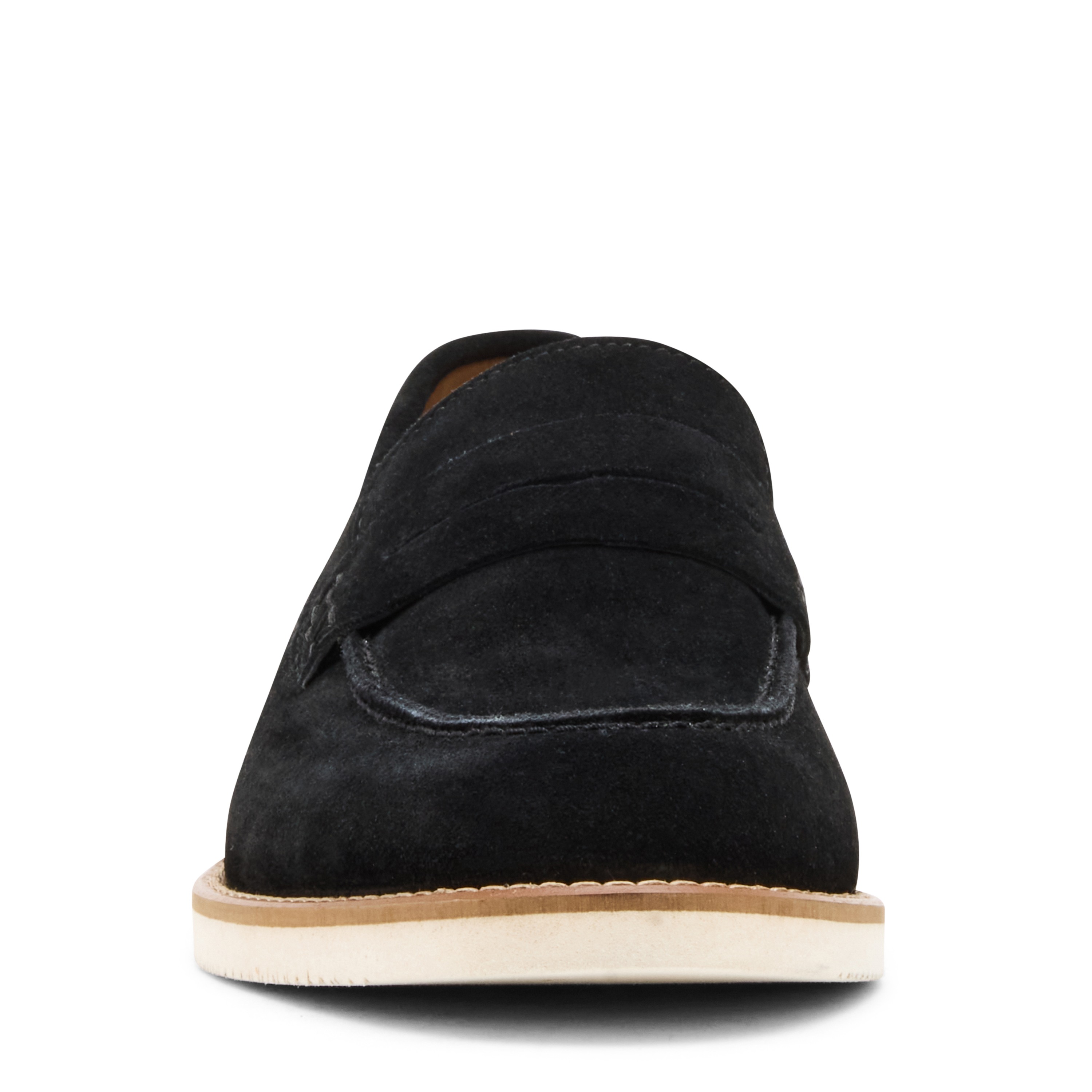 Florian Black Suede Dress Loafer