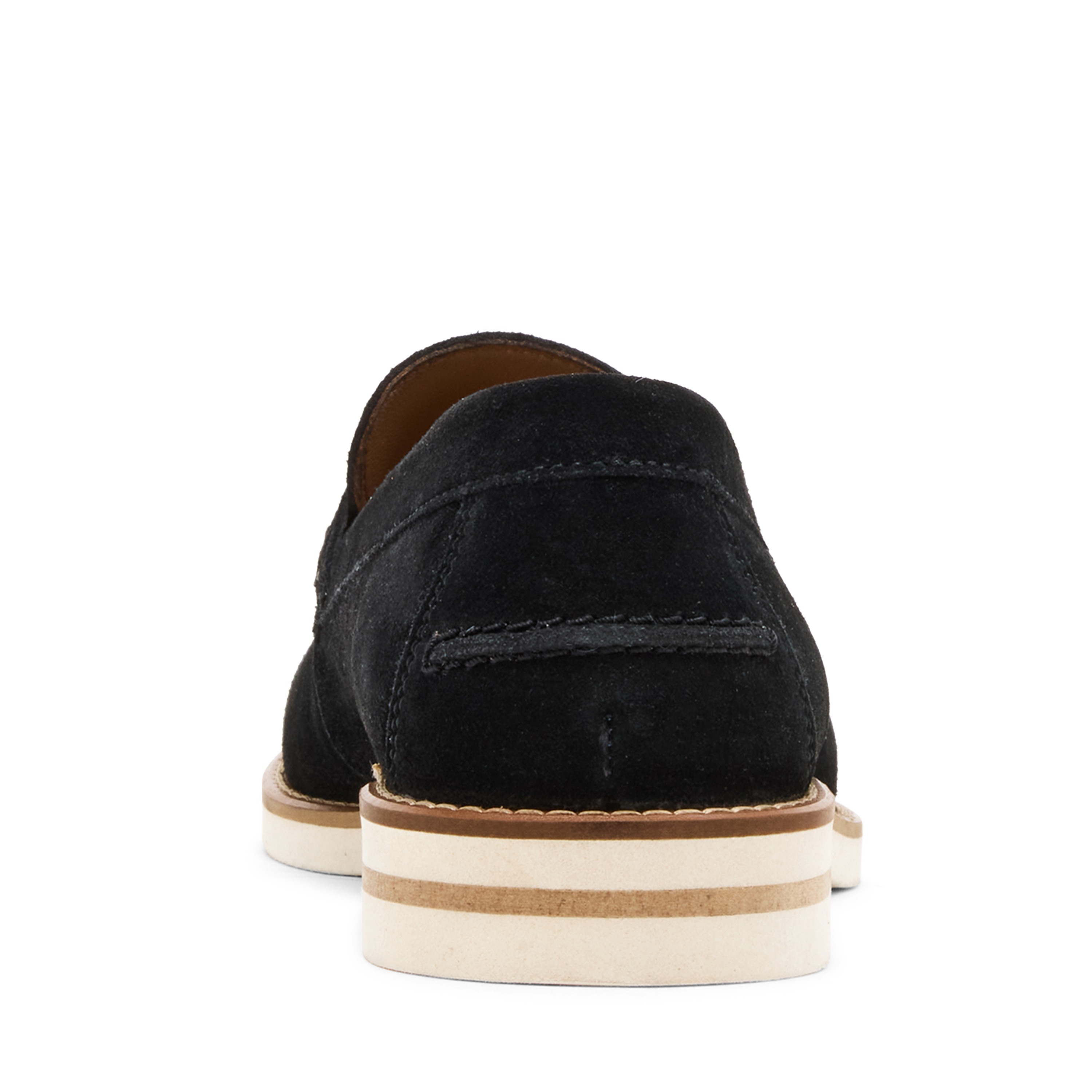 Florian Black Suede Dress Loafer