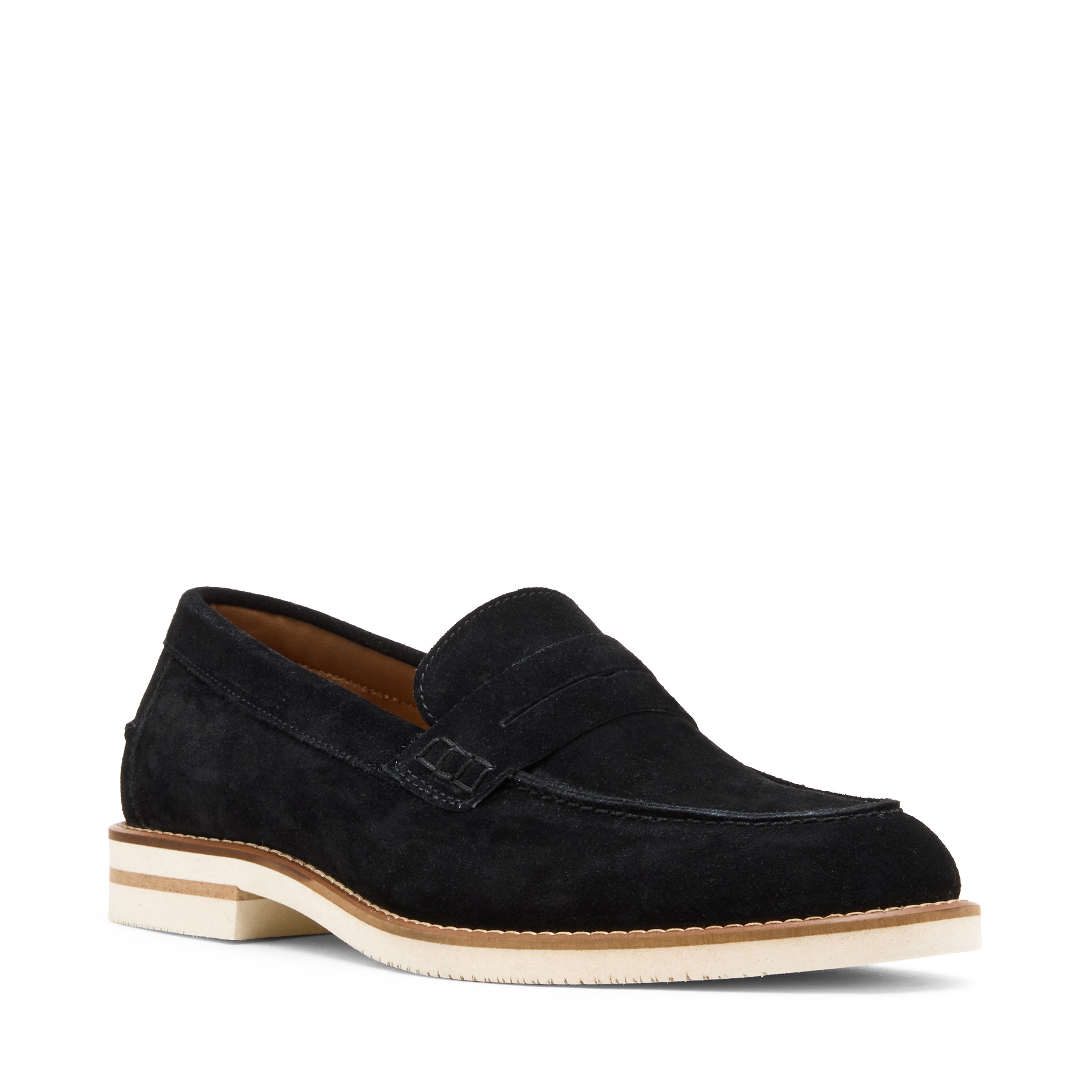Florian Black Suede Dress Loafer