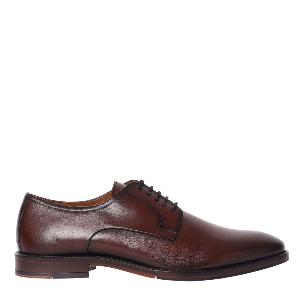 Adrien Brown Leather Tie-Ups & Dress Loafers