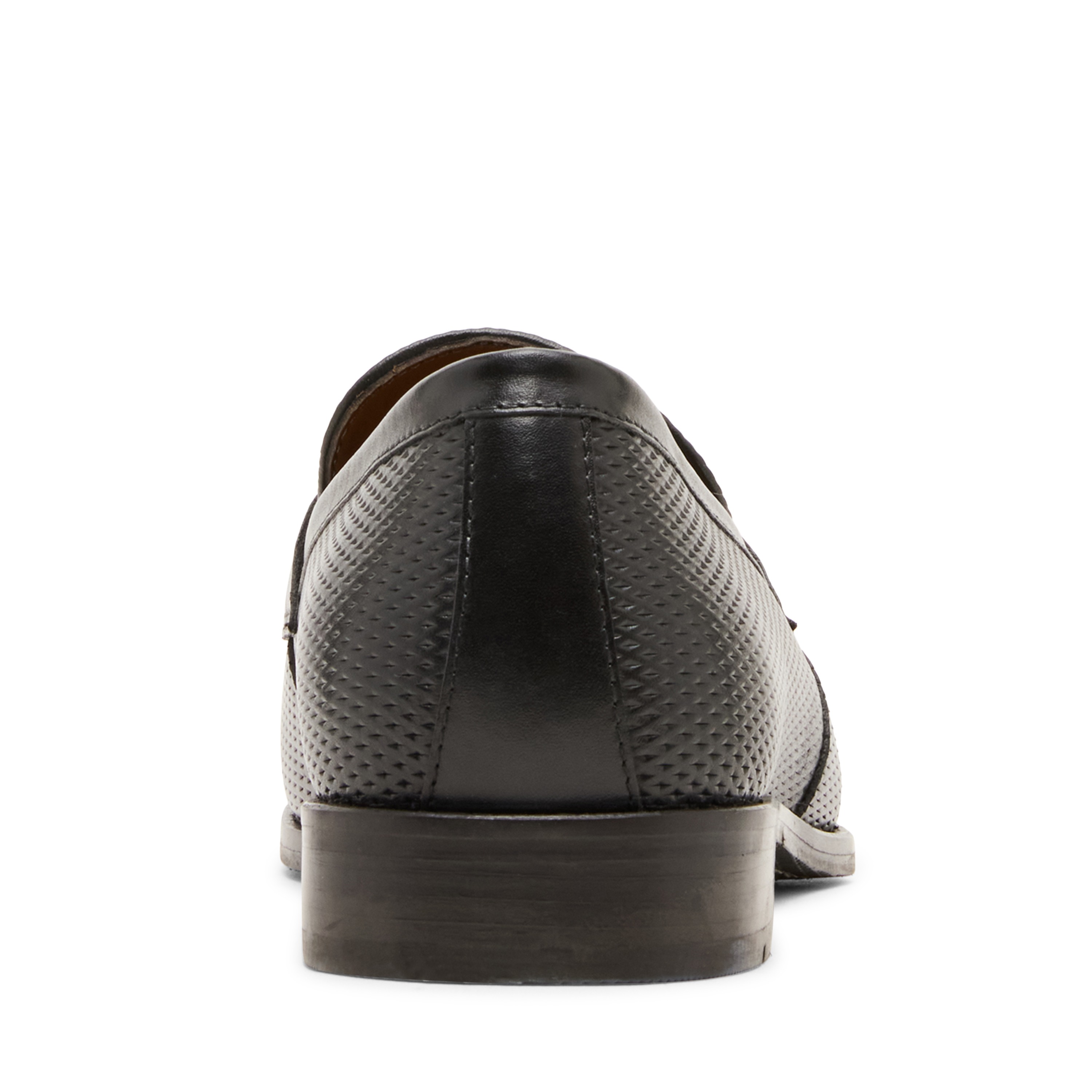 Torien-In Black Leather Dress Loafer