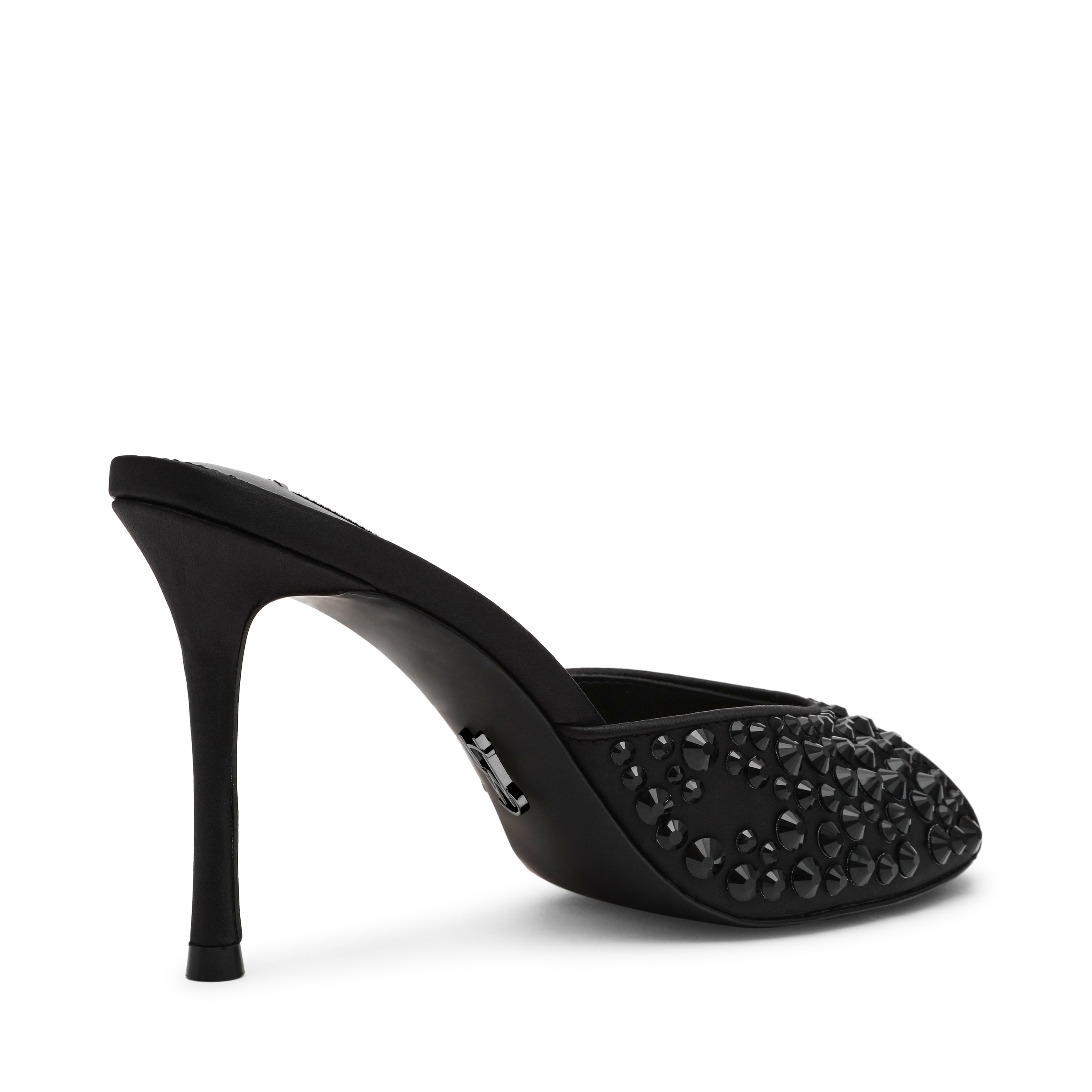 Rollout-R Black/Black Heeled Sandal