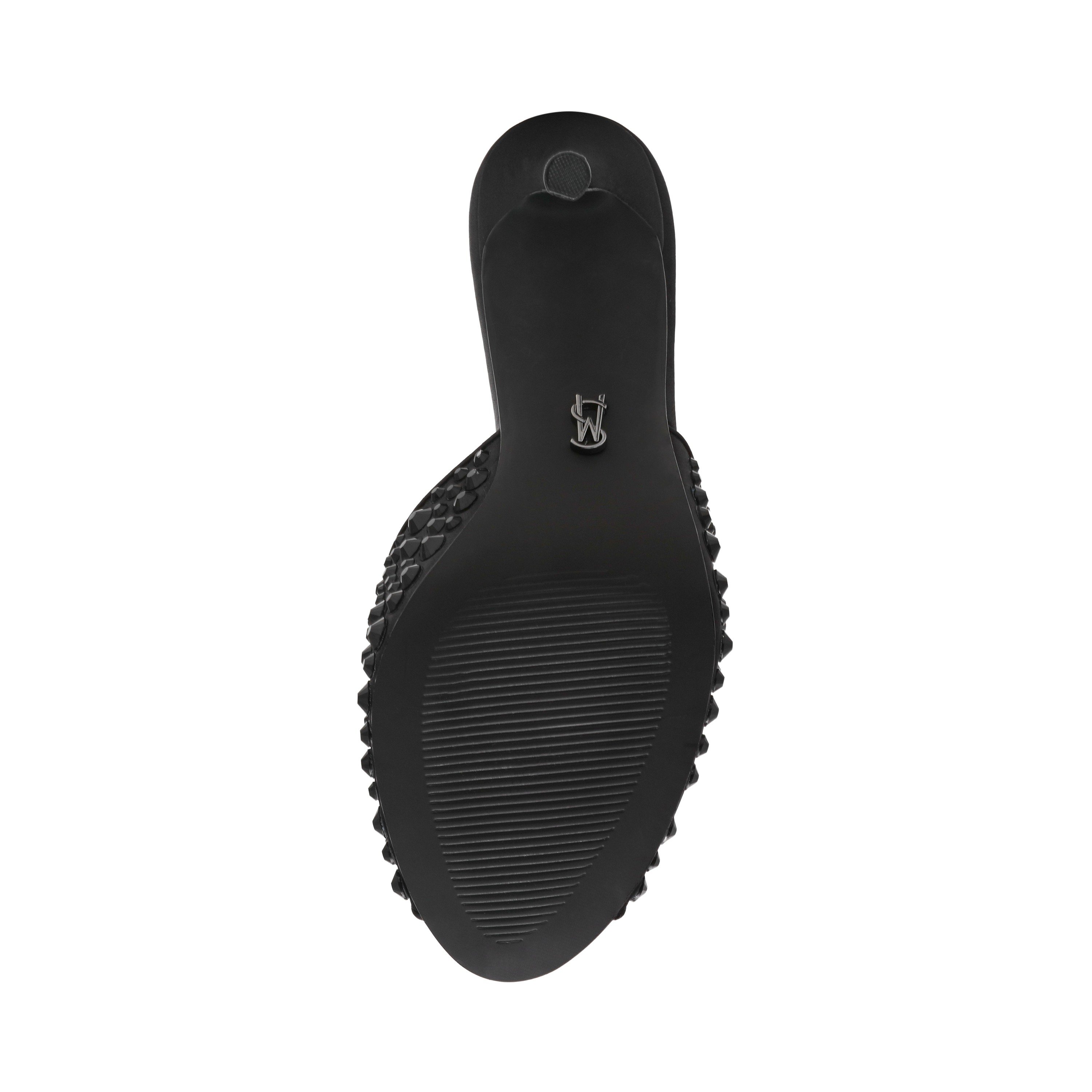 Rollout-R Black/Black Heeled Sandal