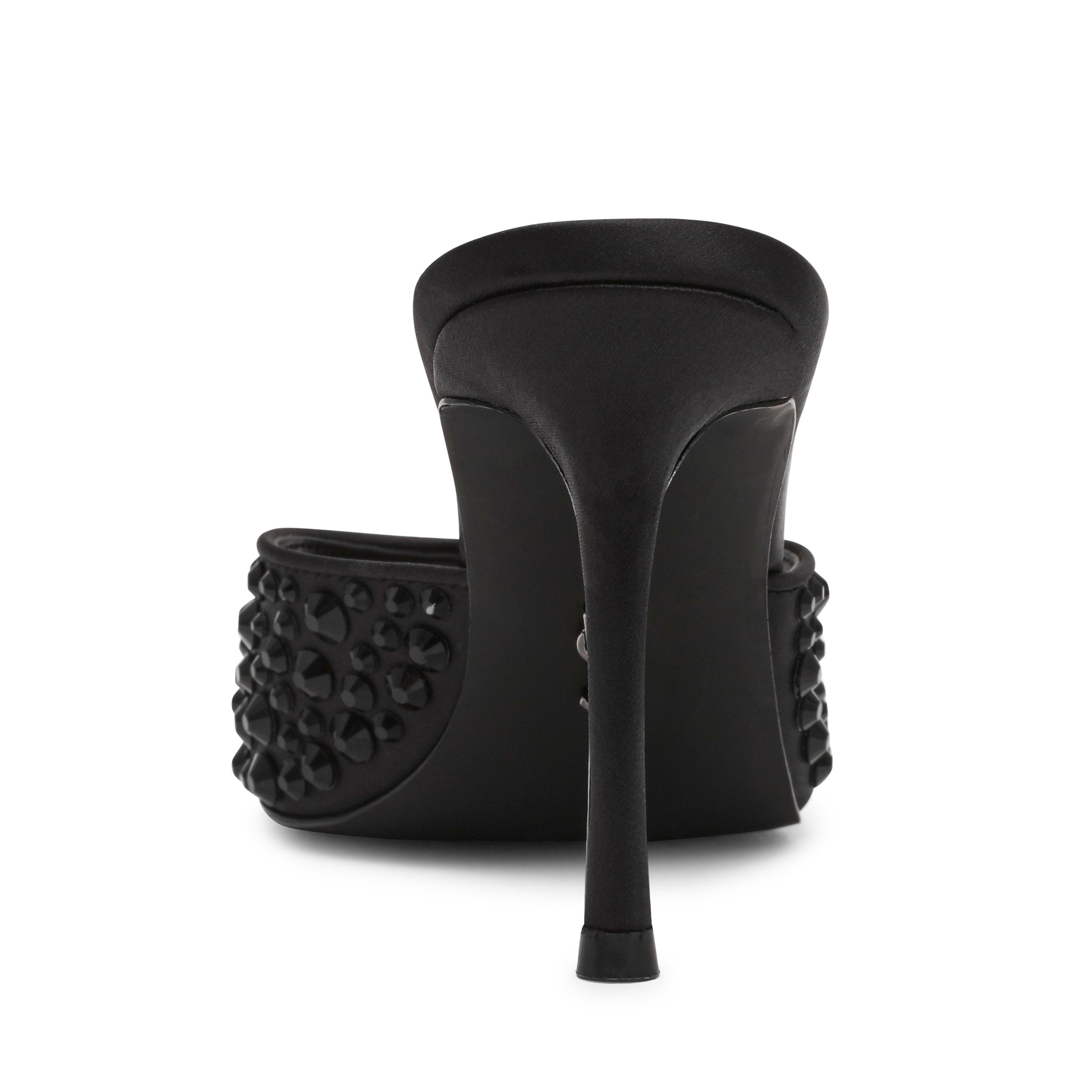 Rollout-R Black/Black Heeled Sandal