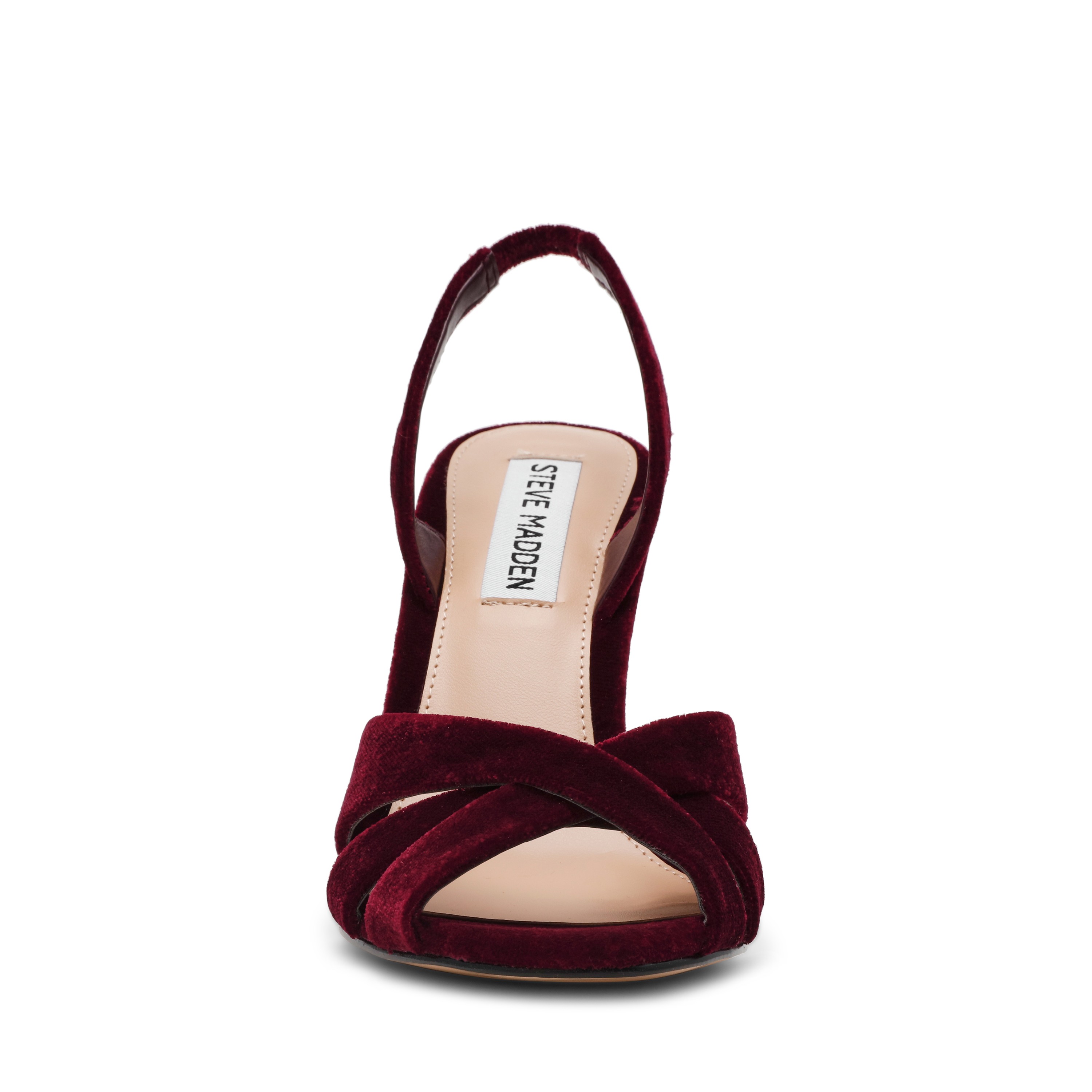 TROPHIES Burgundy Heel Sandals