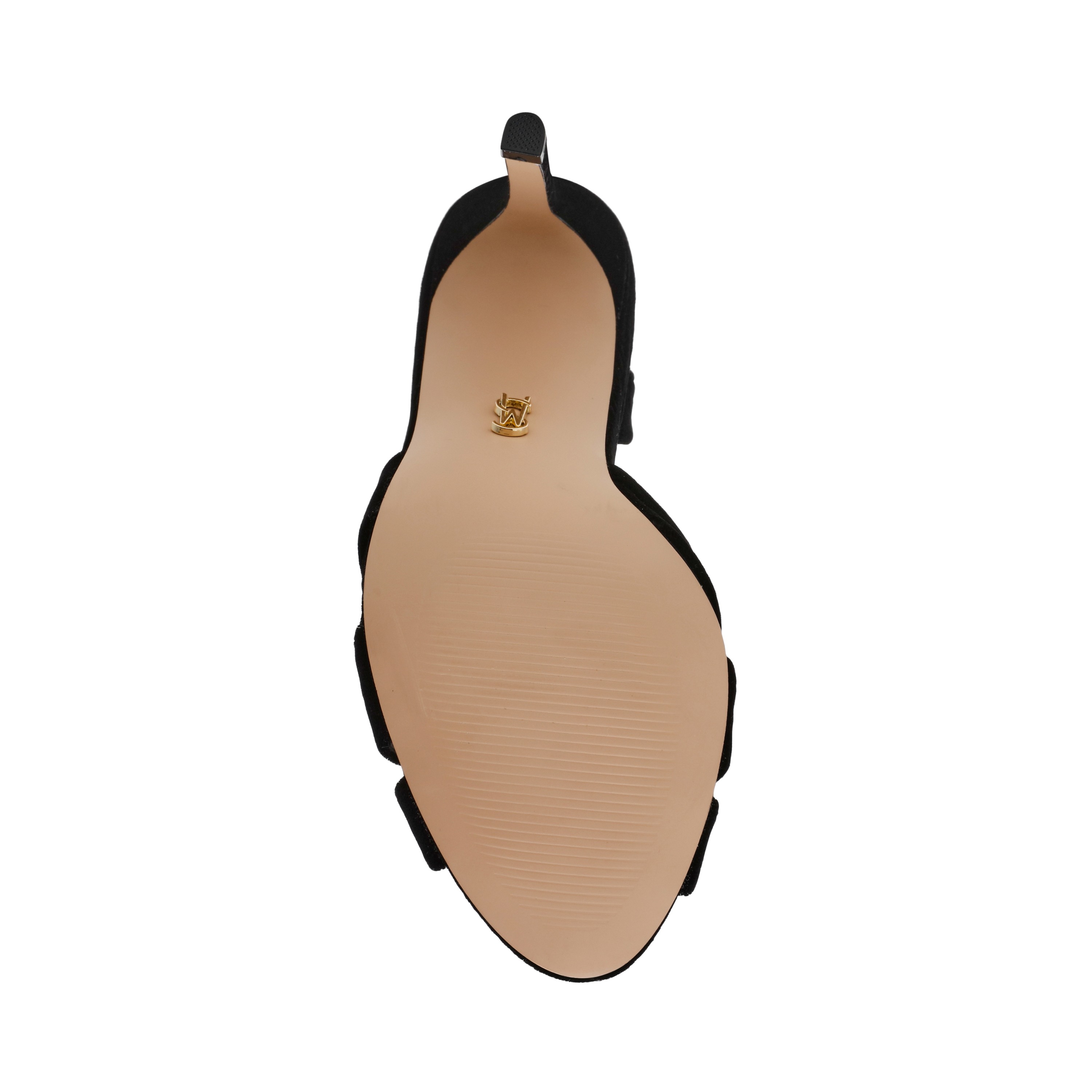 TROPHIES Black Heel Sandals