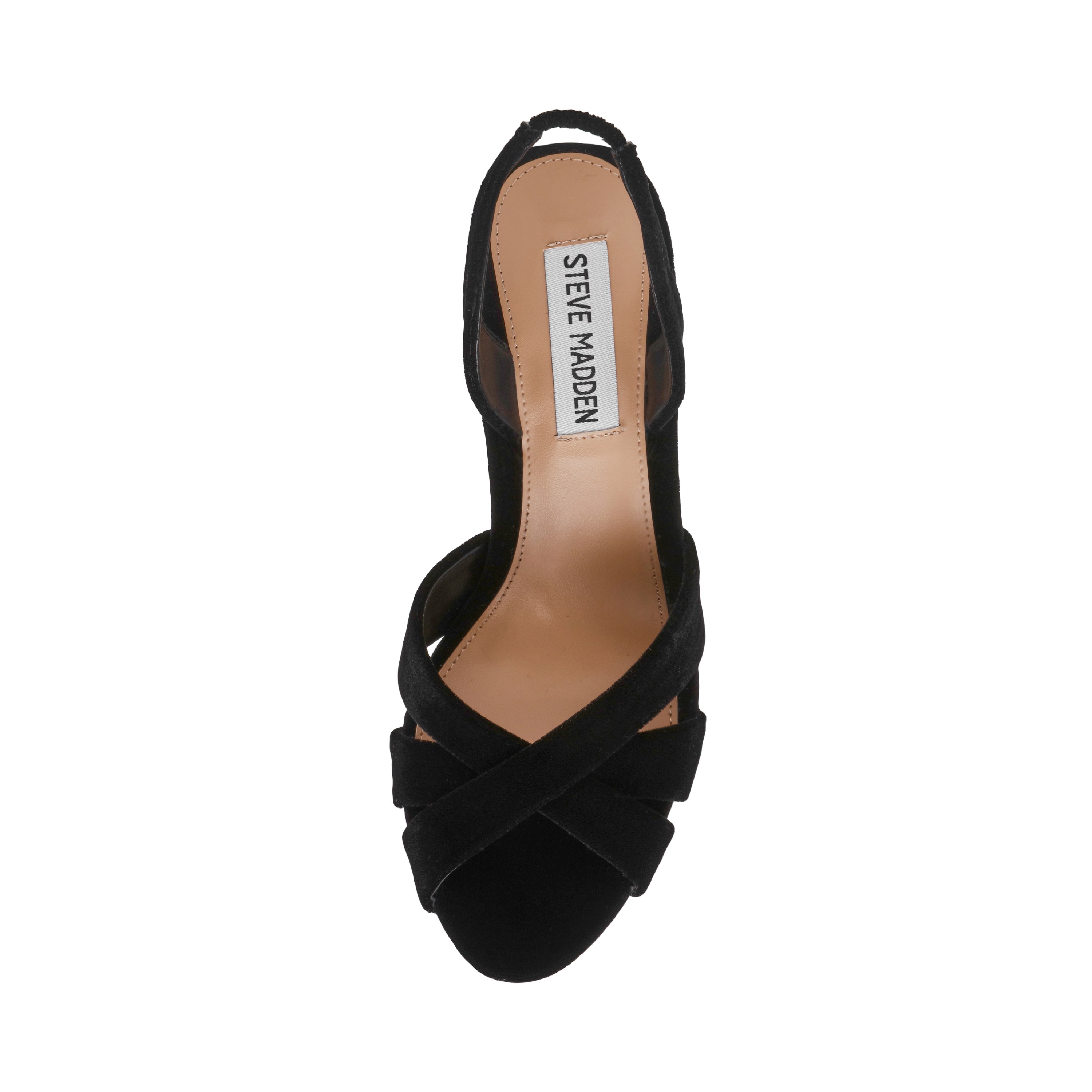TROPHIES Black Heel Sandals