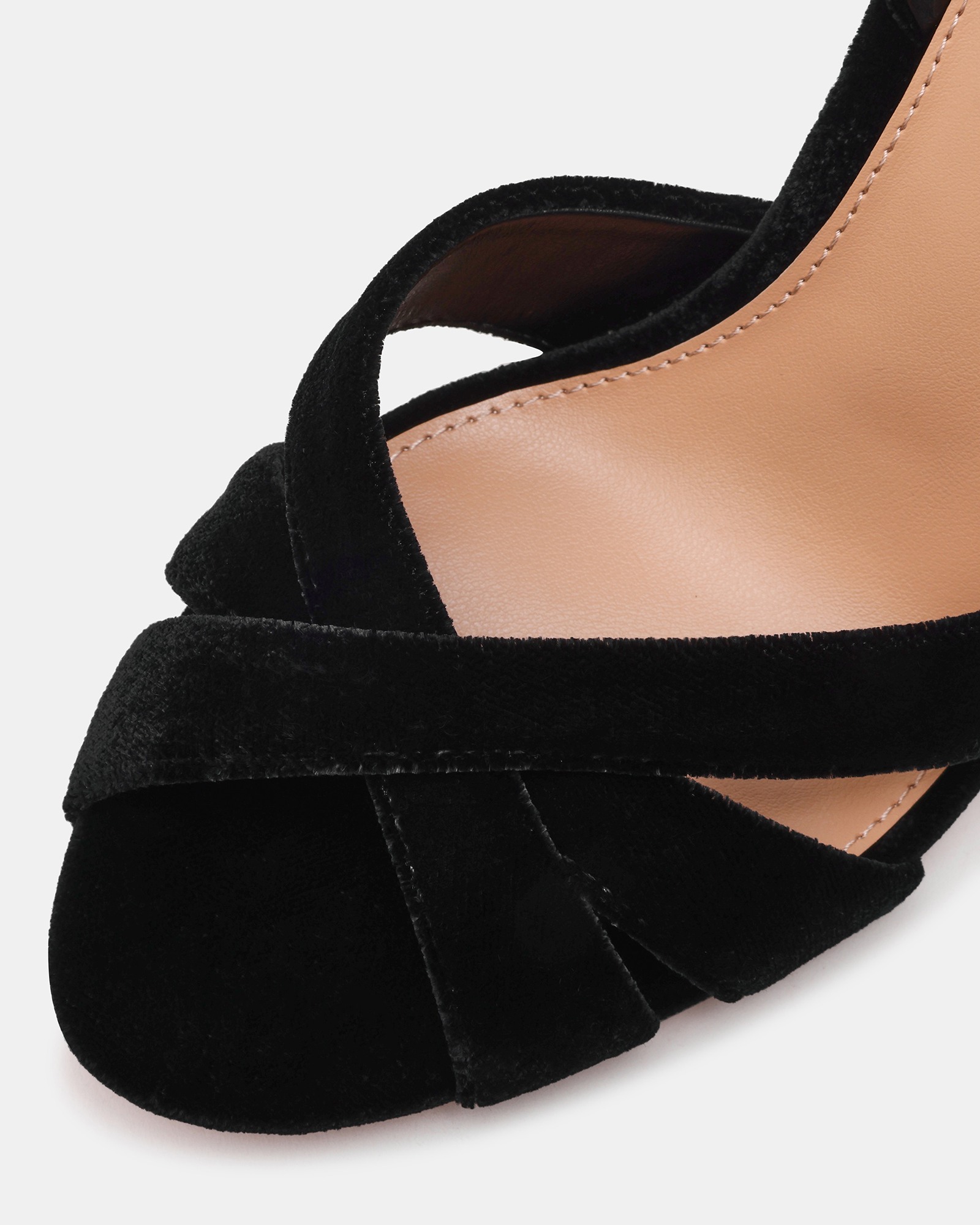 TROPHIES Black Heel Sandals