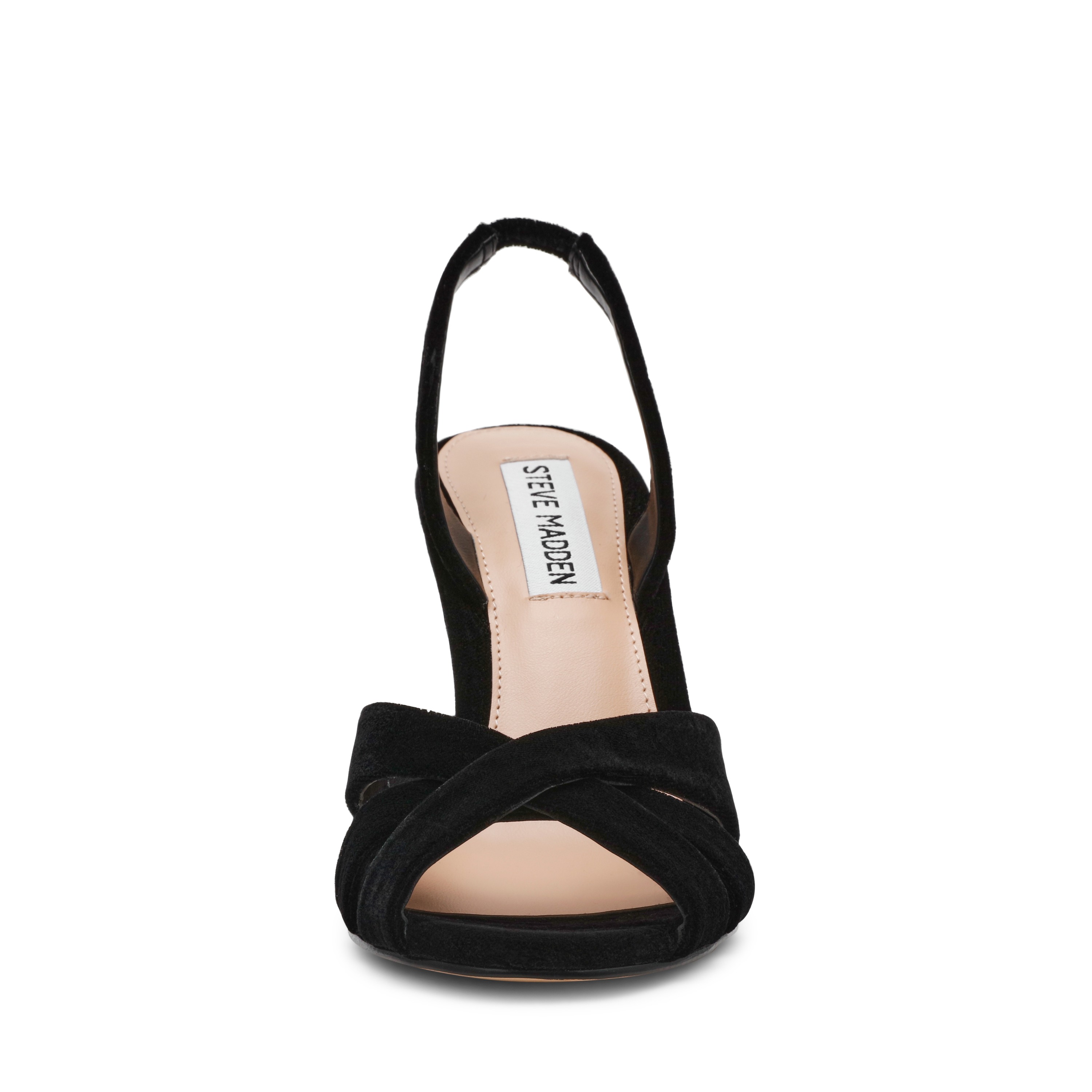 TROPHIES Black Heel Sandals