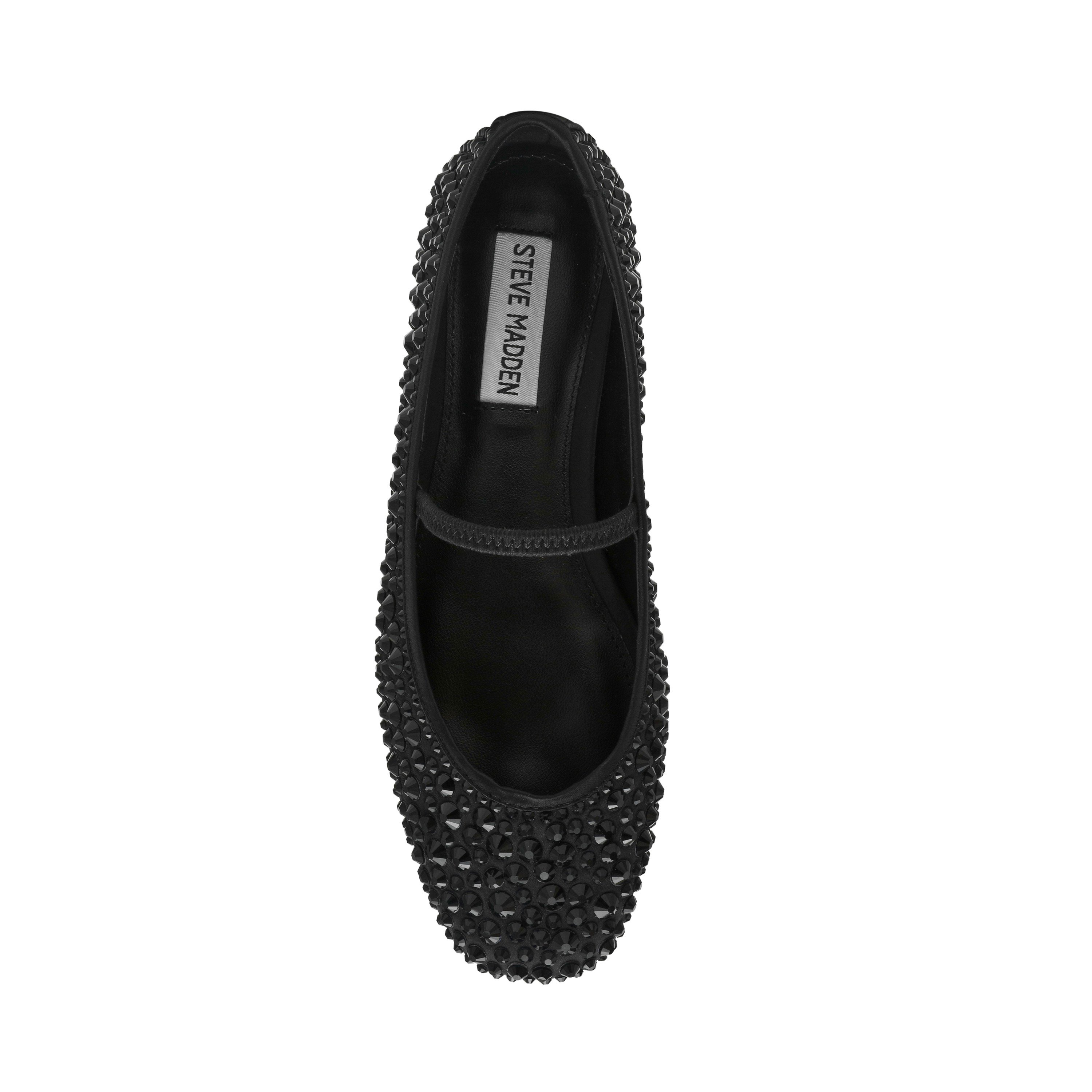Majorca-R Black/Black Closed Flats