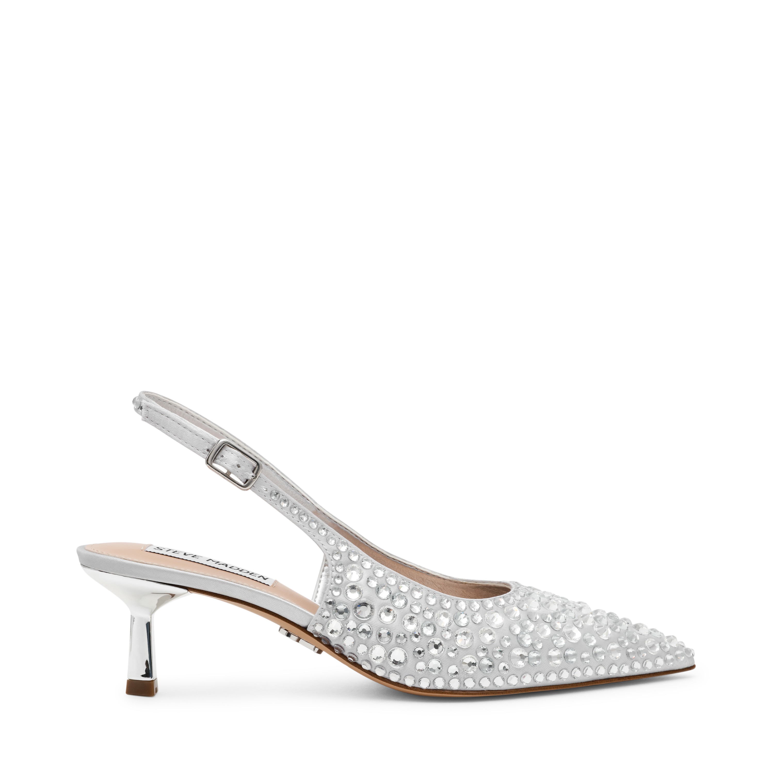 Korra-R Silver Stones Platform Pumps