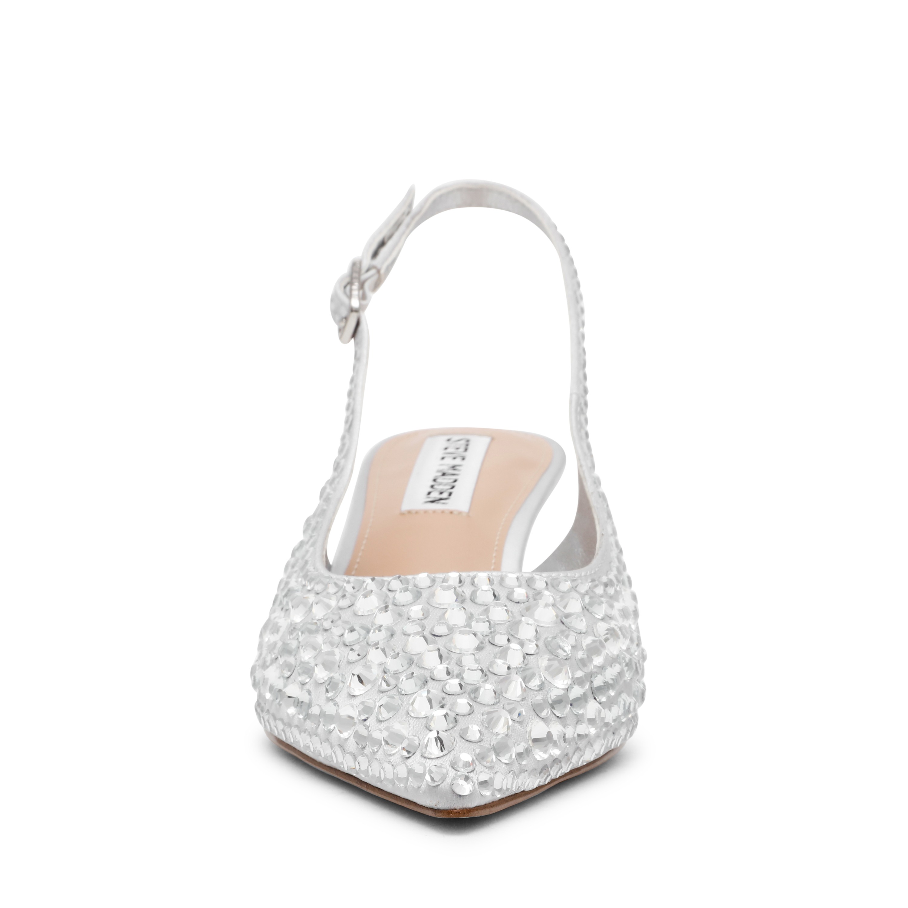 Korra-R Silver Stones Platform Pumps