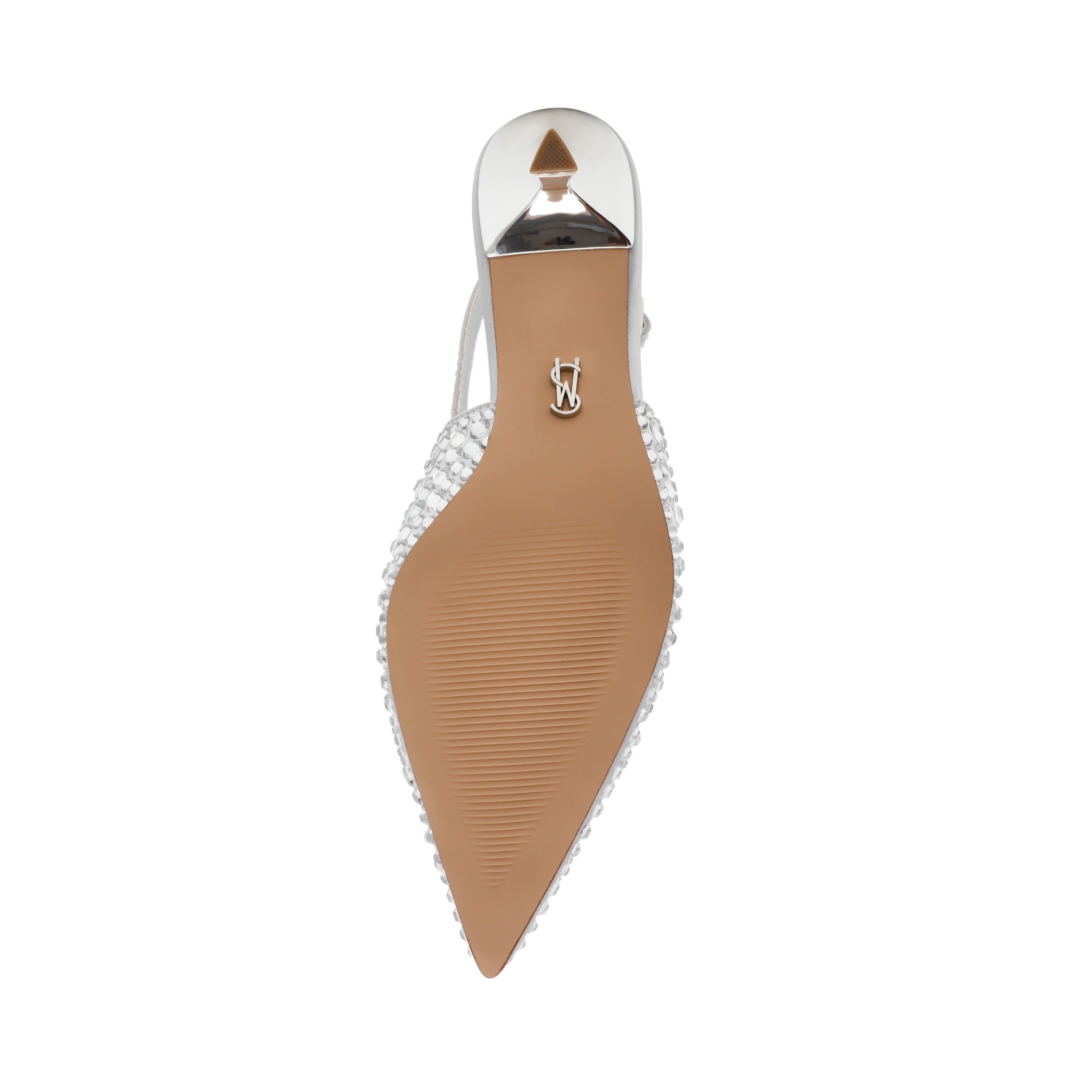 Korra-R Silver Stones Platform Pumps