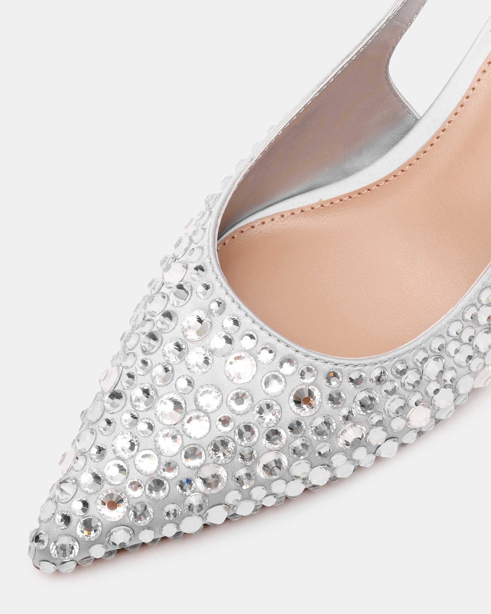 Korra-R Silver Stones Platform Pumps