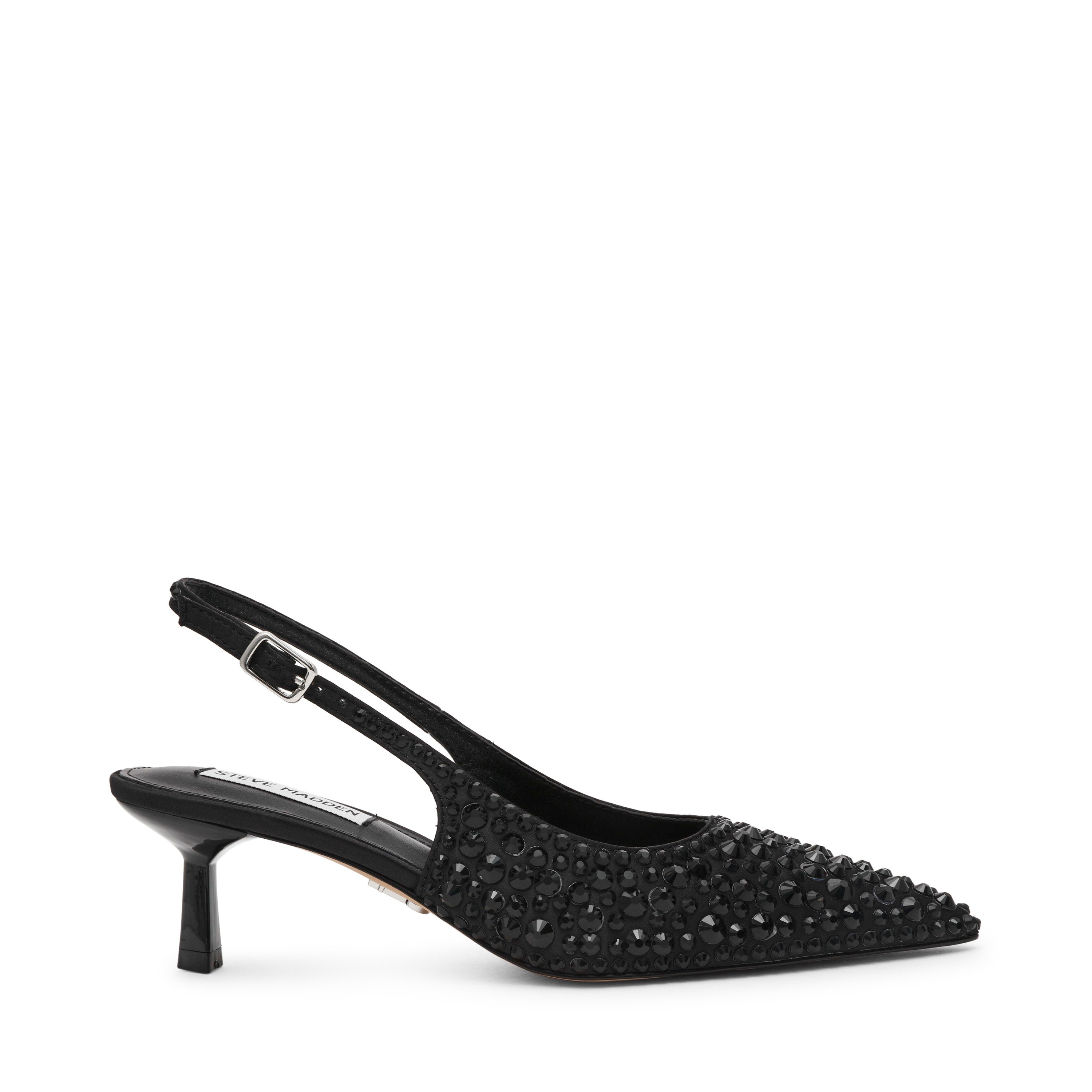 Korra-R Black/Black Platform Pumps