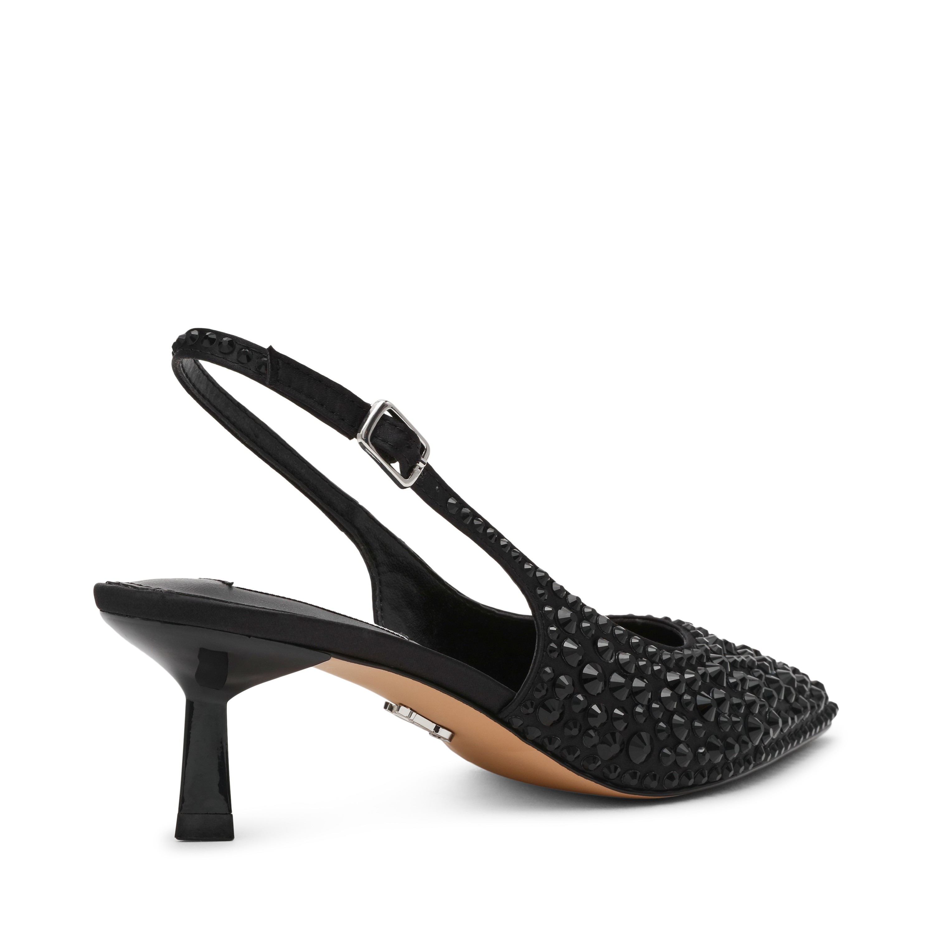 Korra-R Black/Black Platform Pumps