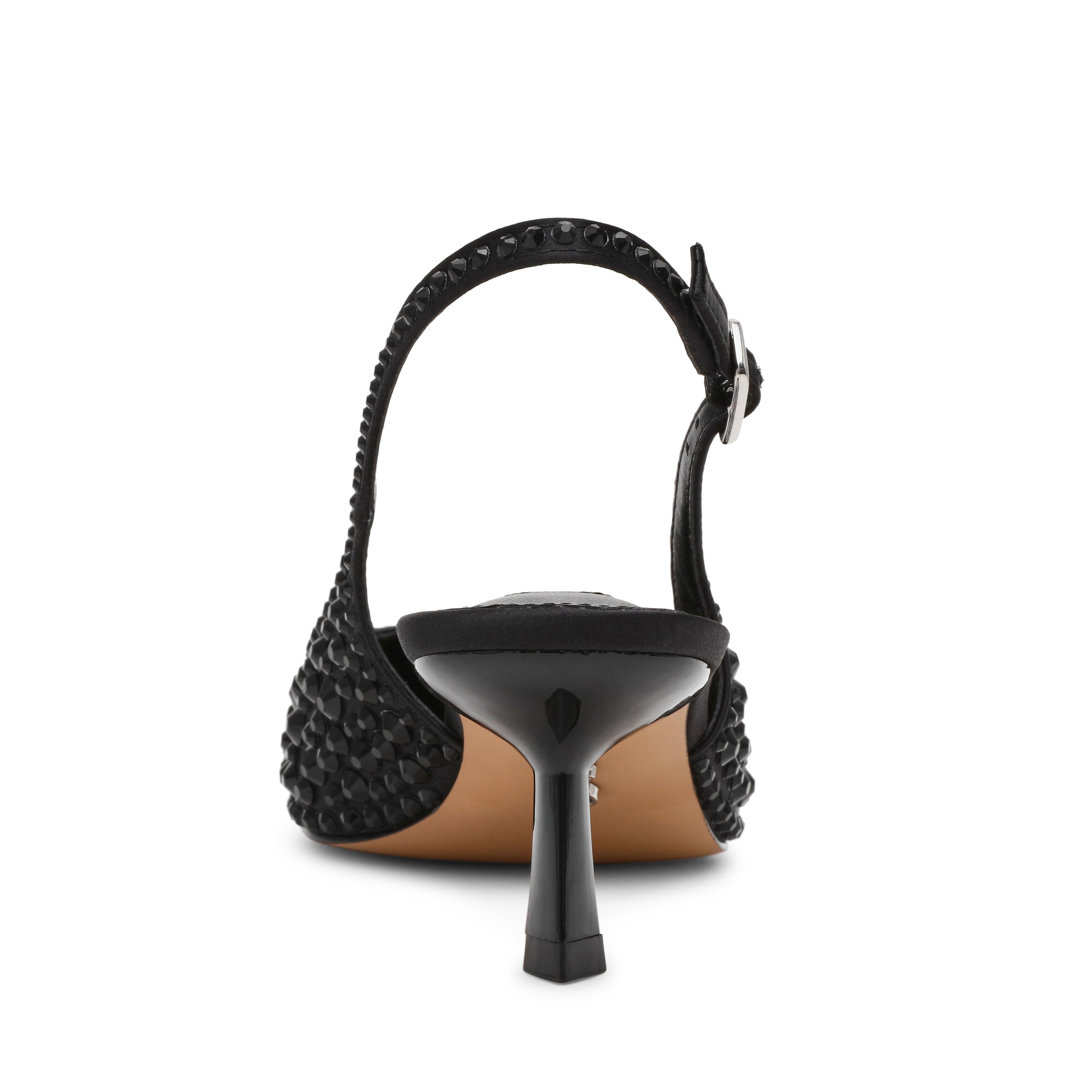 Korra-R Black/Black Platform Pumps