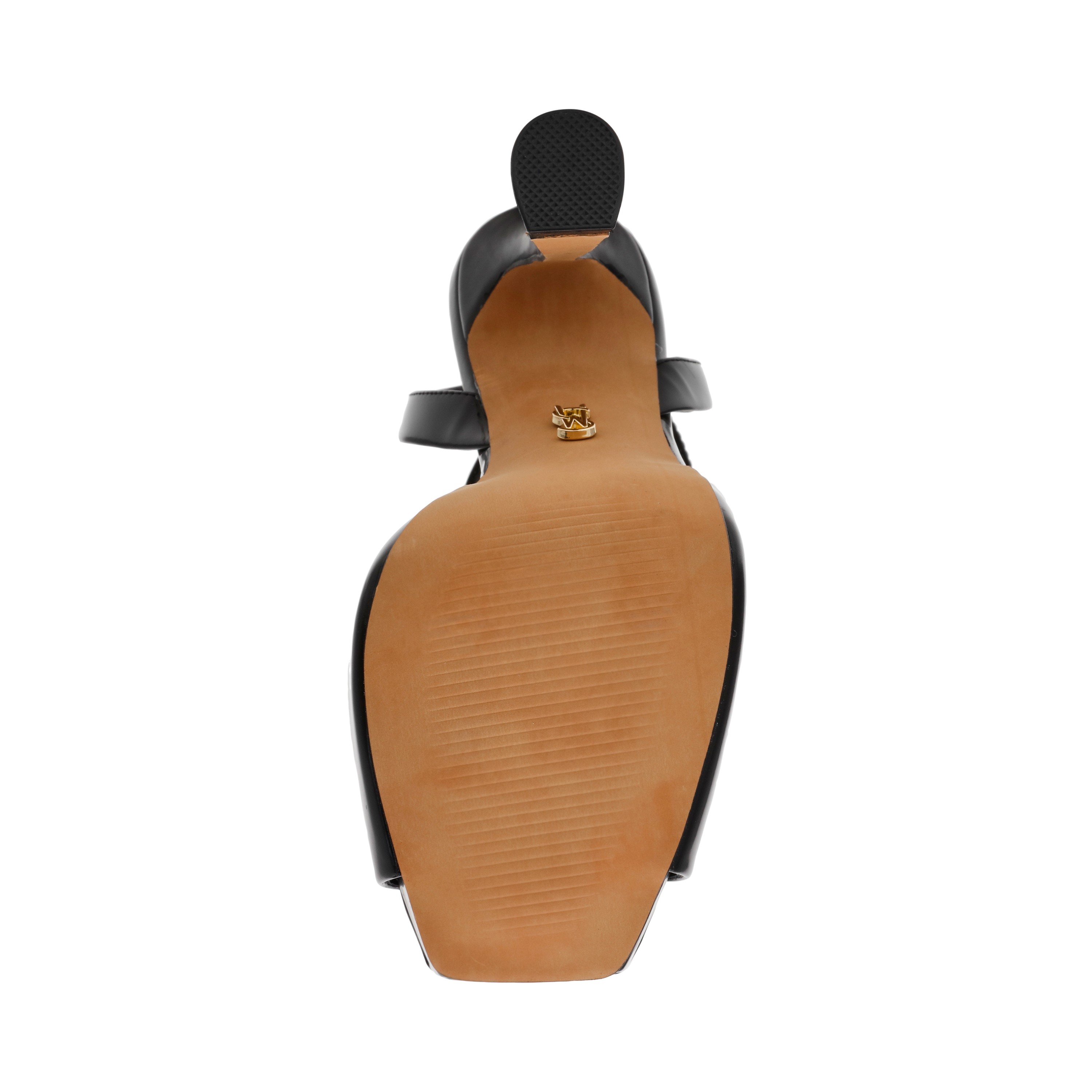 SASS Black Heel Sandals