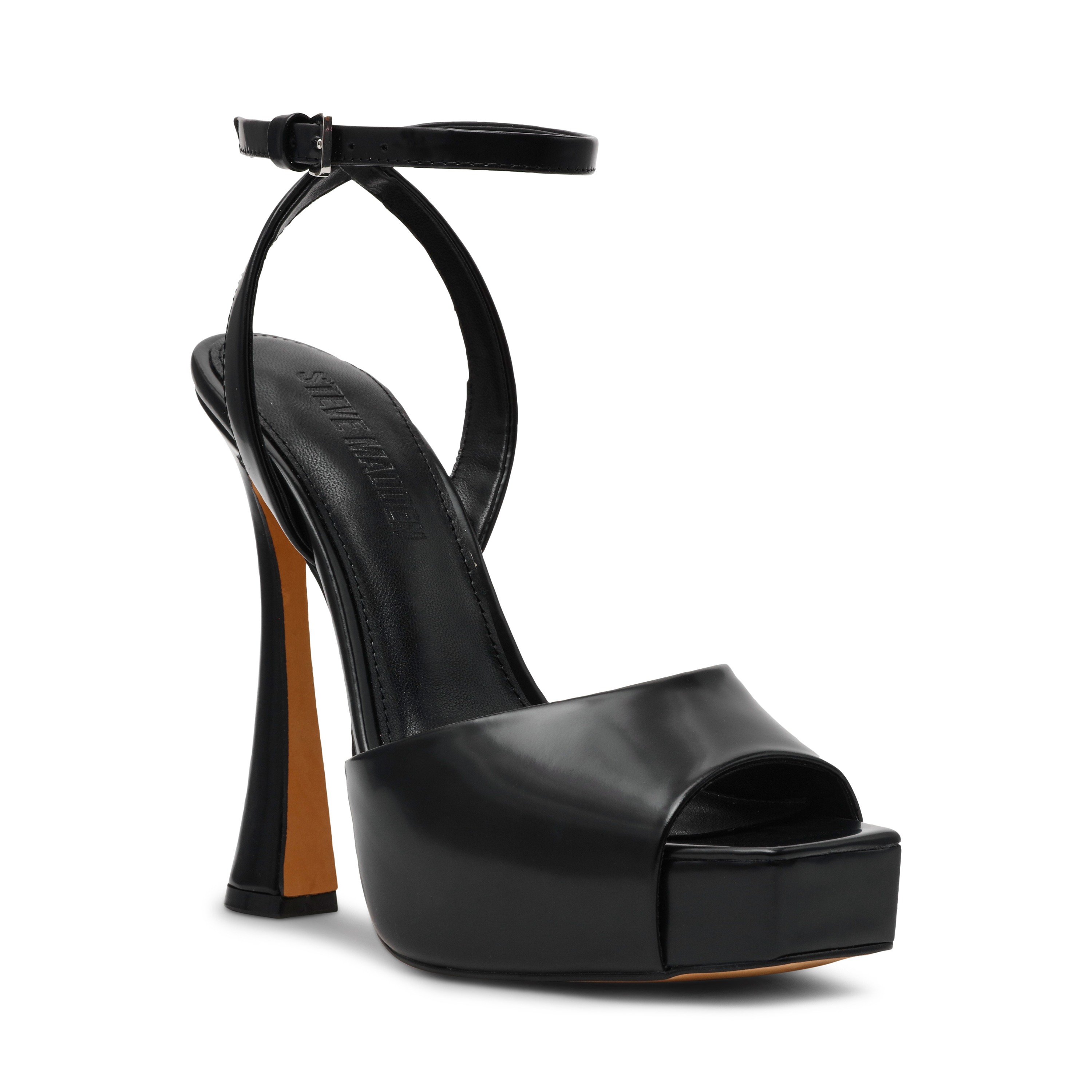 SASS Black Heel Sandals