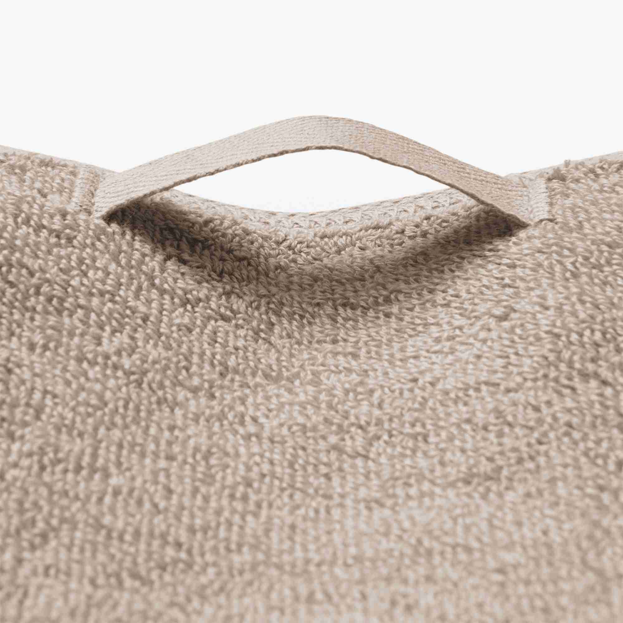 TWIN PILE LARGE BATH TOWEL WITH LOOP
