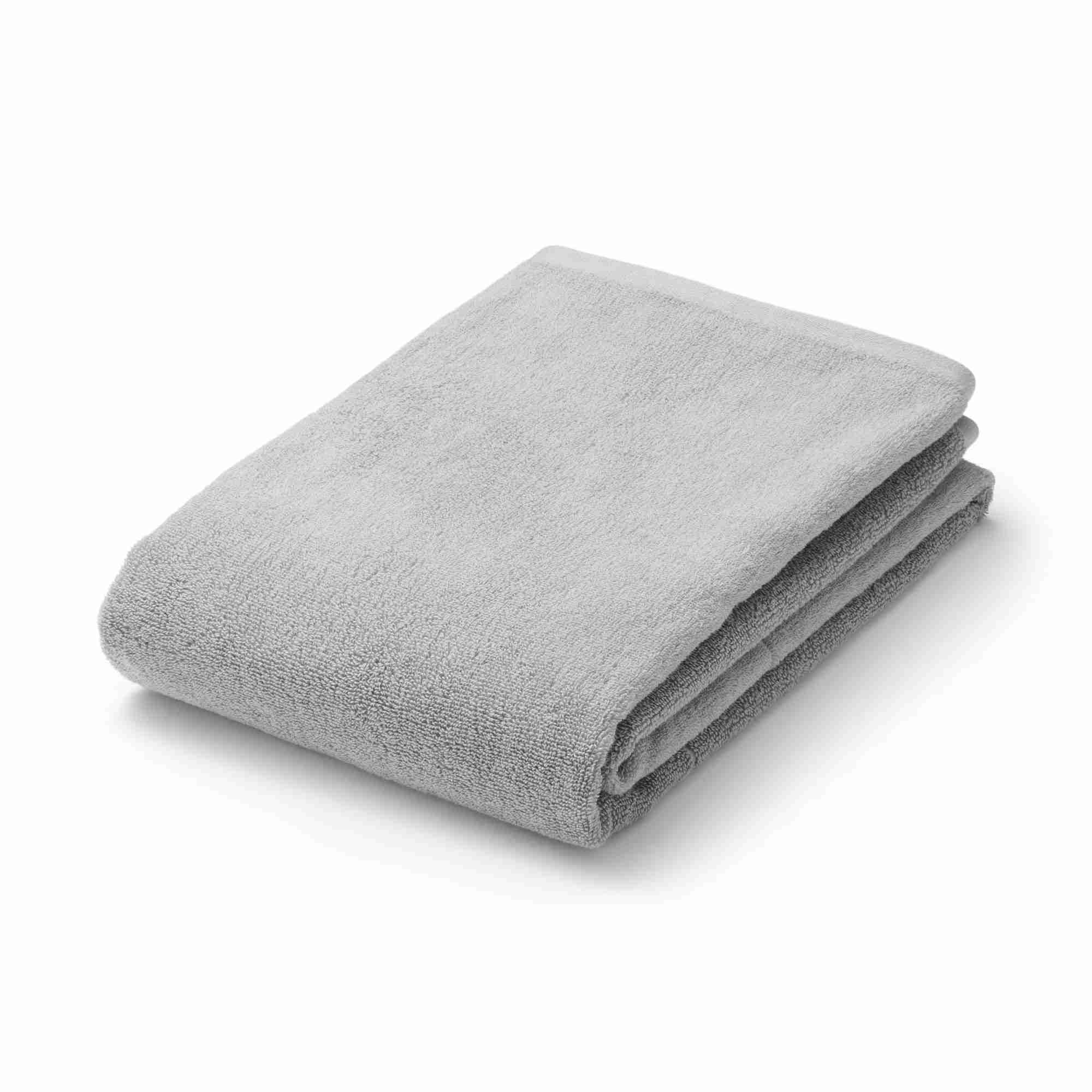 TWIN PILE LARGE BATH TOWEL WITH LOOP