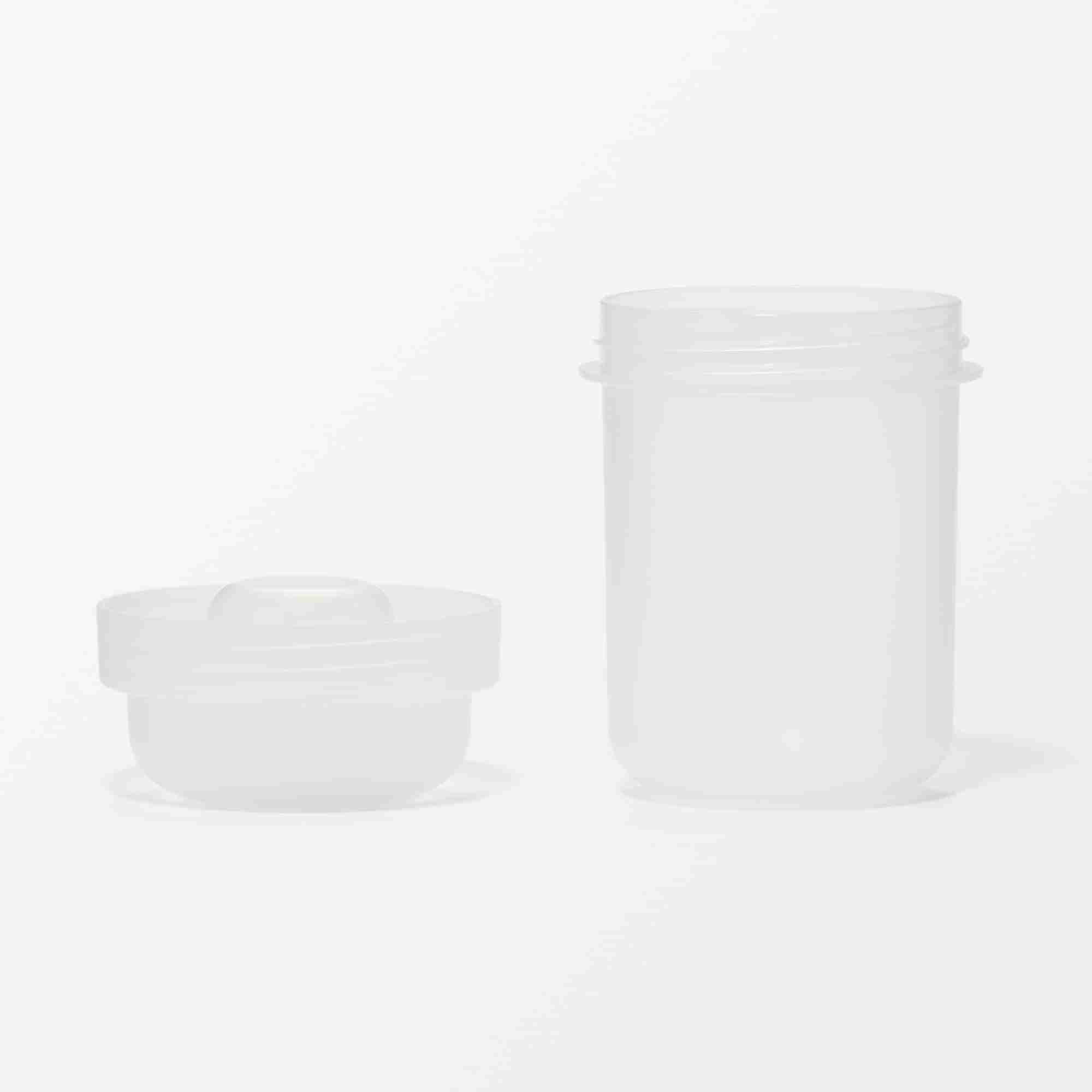 With topping cup Capsule lunch box
