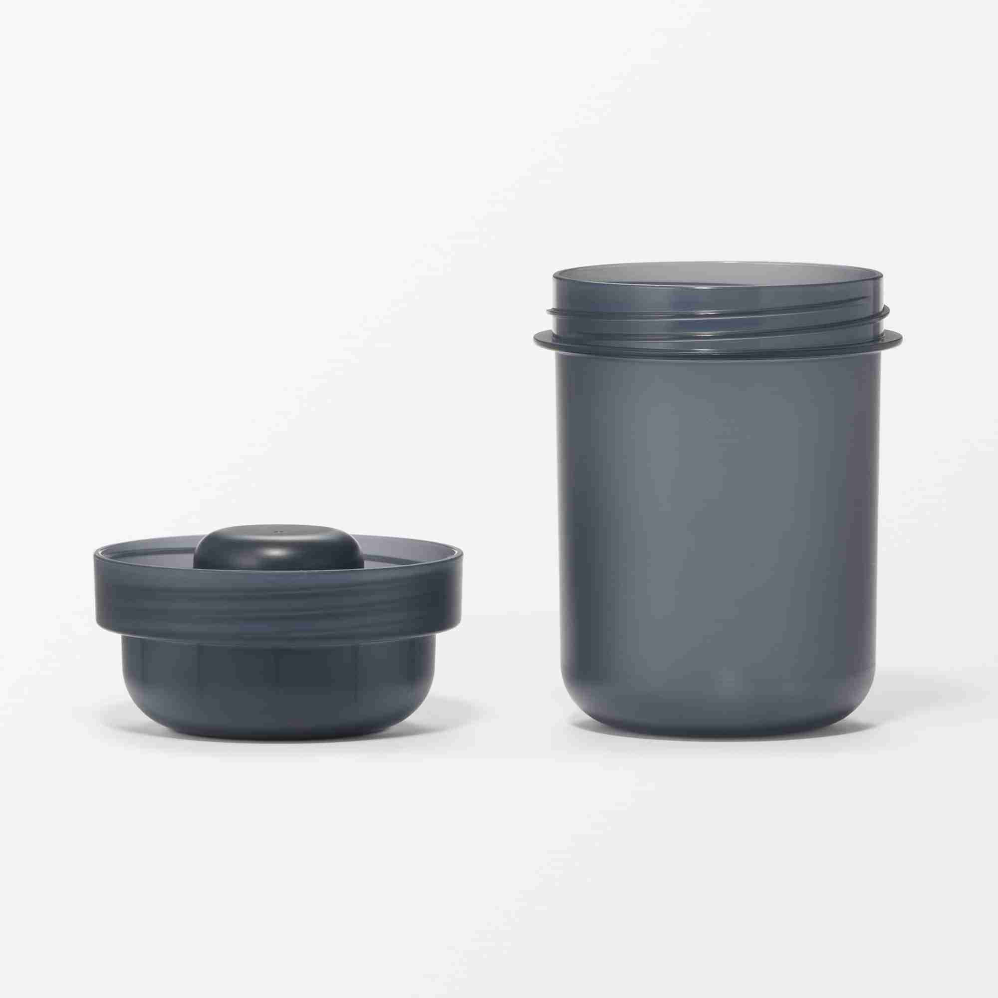 With topping cup Capsule lunch box