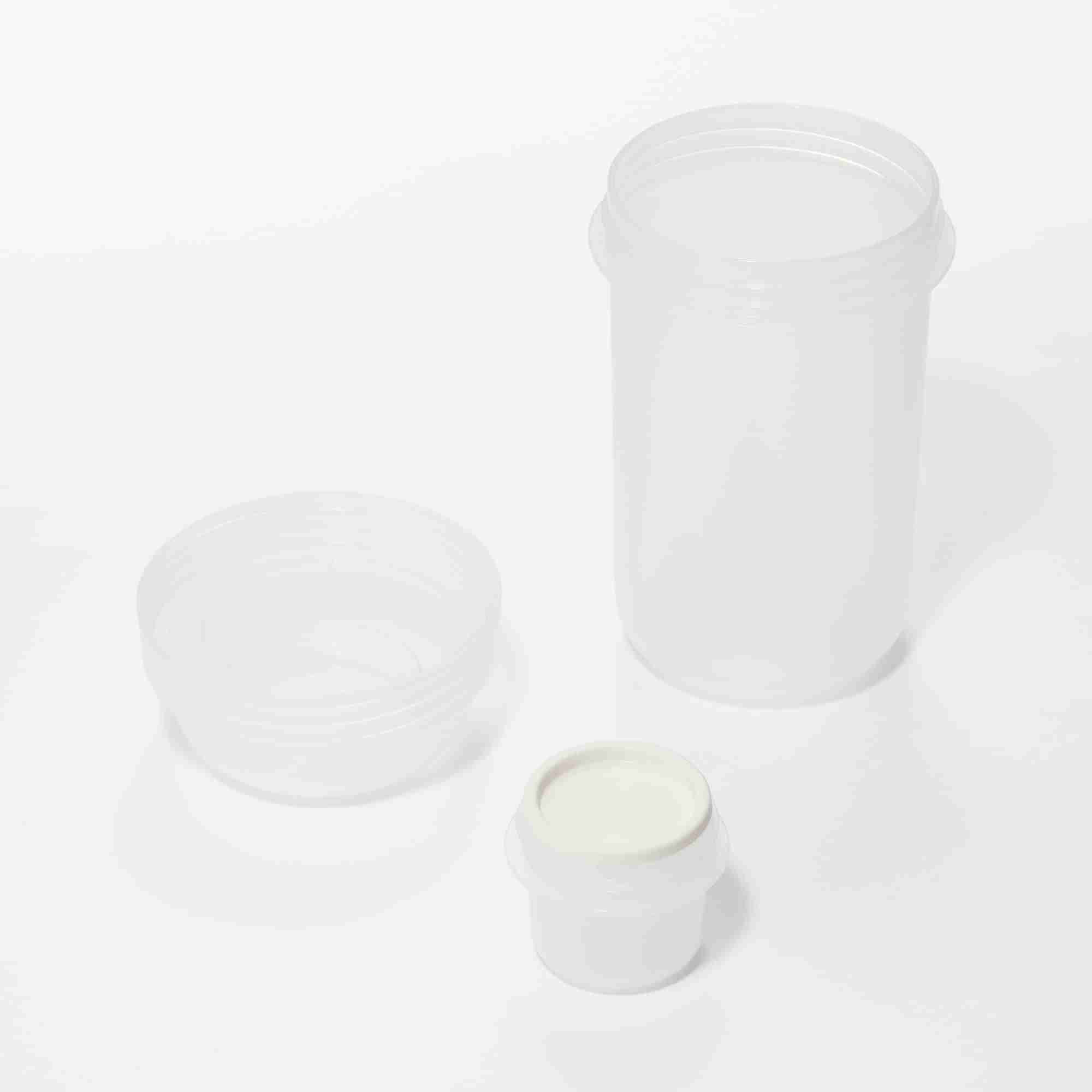 With topping cup Capsule lunch box
