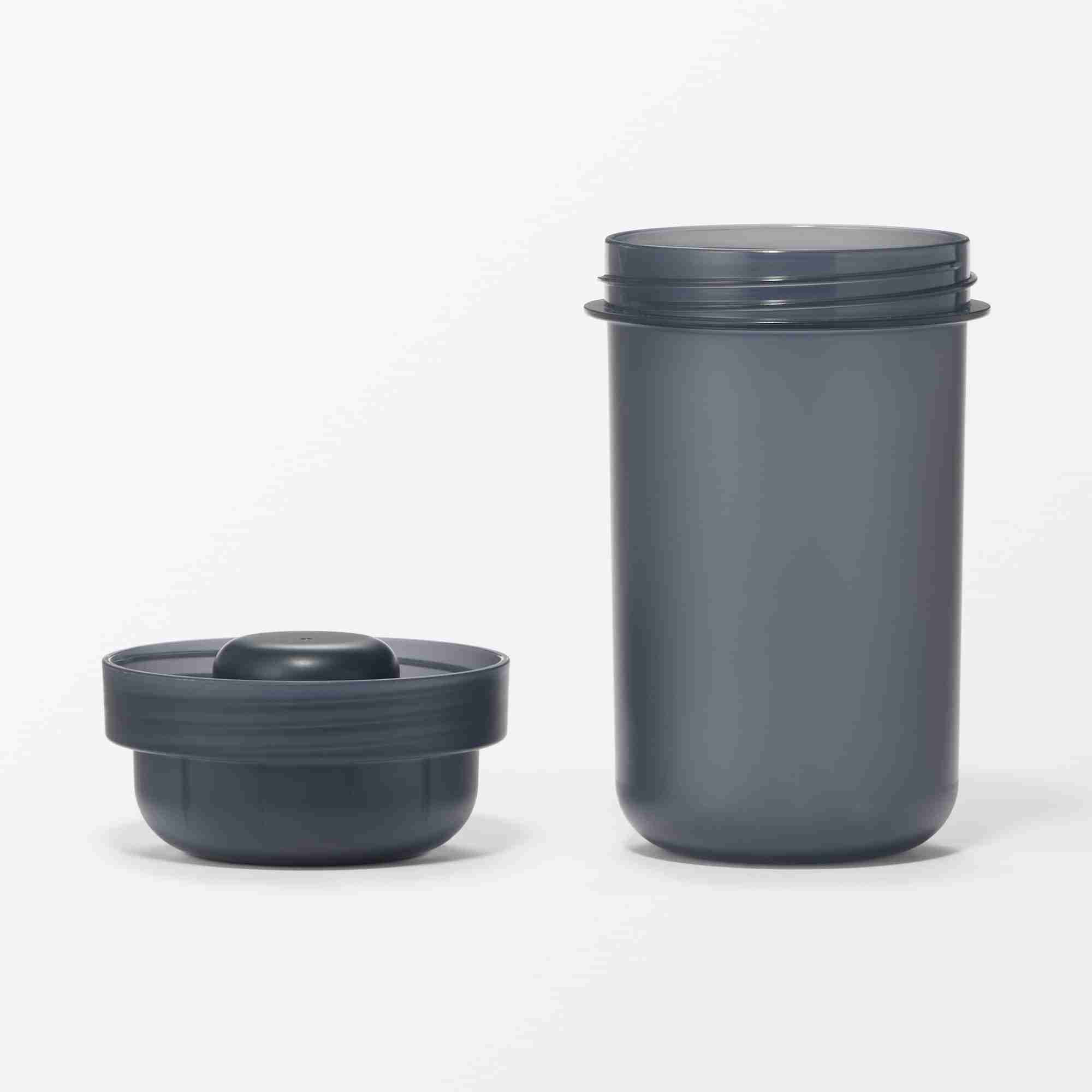 With topping cup Capsule lunch box