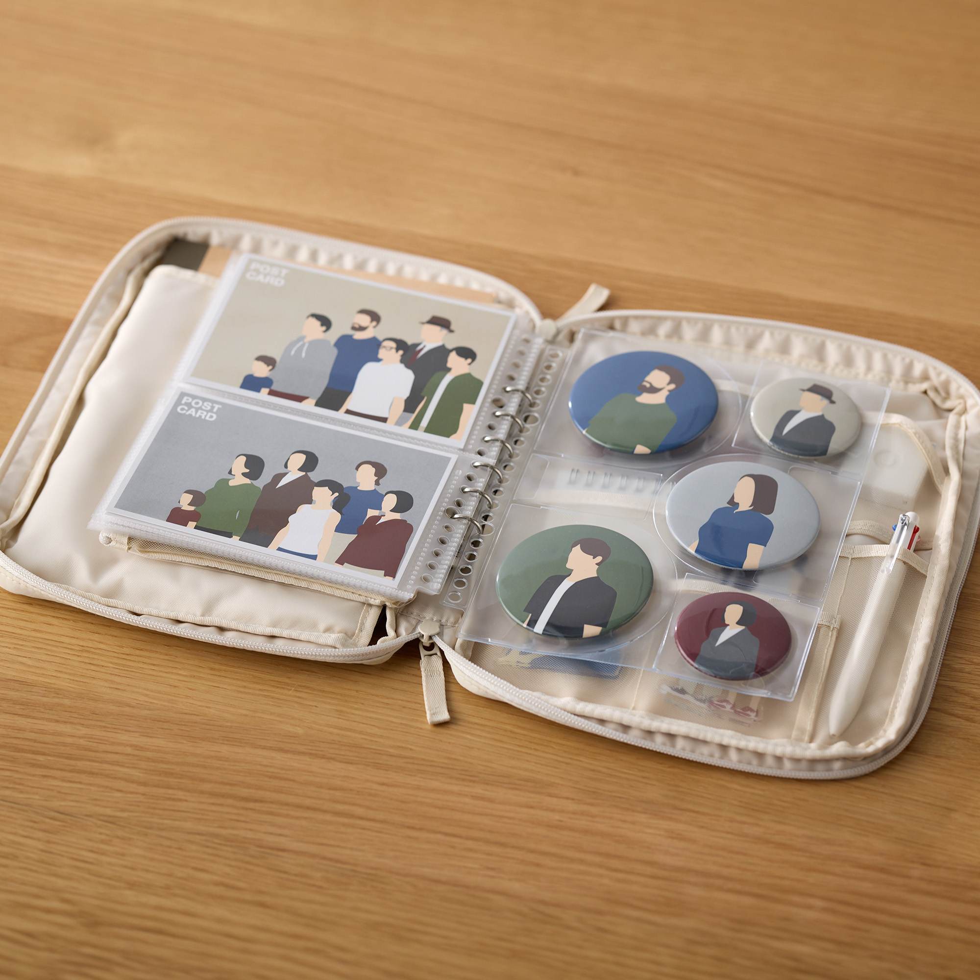 Selectable pocket series Refill for A5 Wide