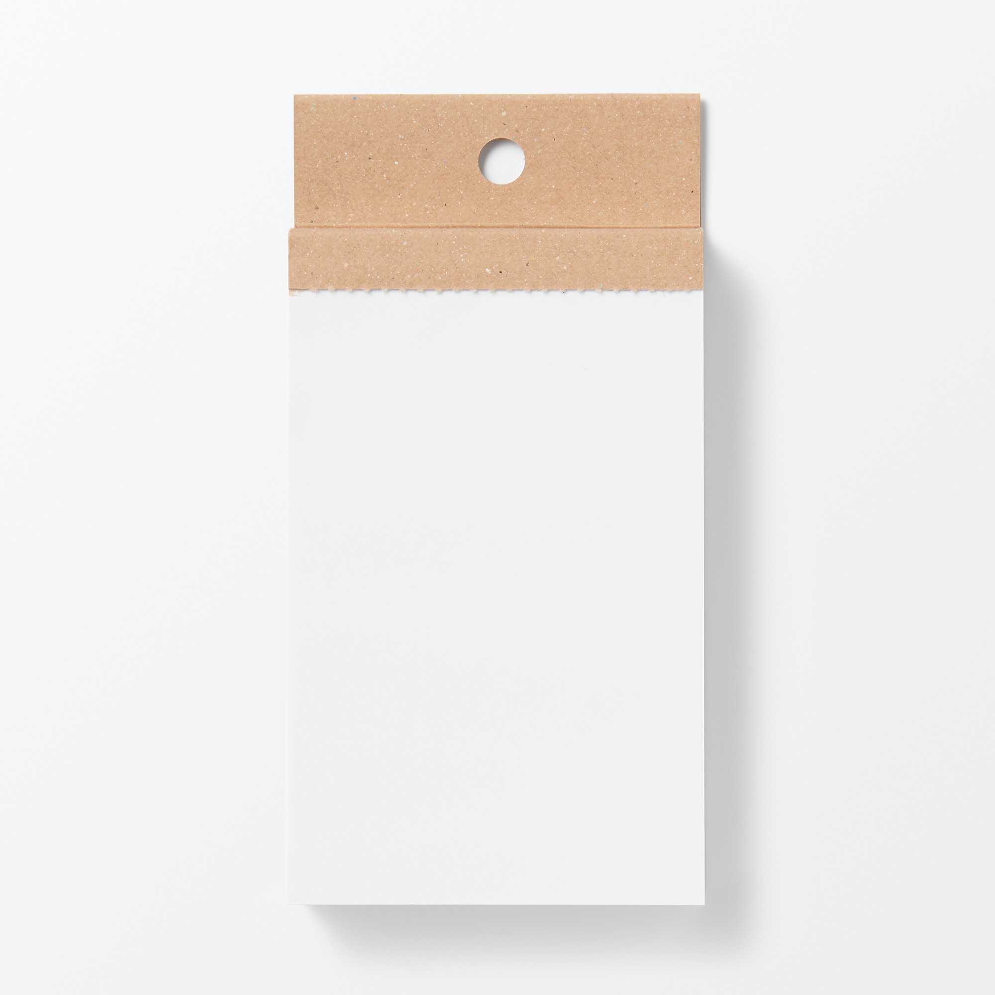 Notepad with hook hole Tear-off type