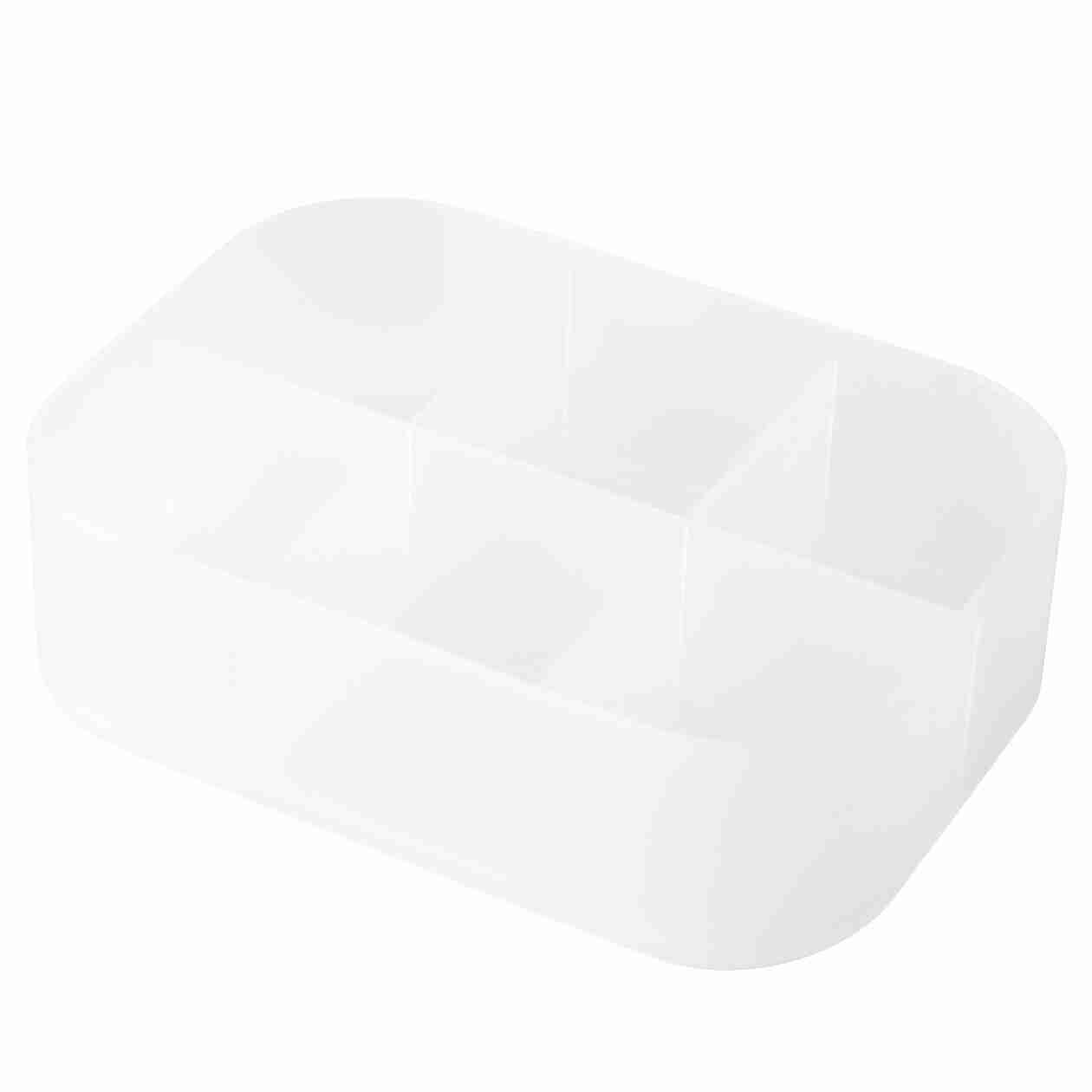 Polypropylene Makeup Box 1/4 horizontal half size W/divider