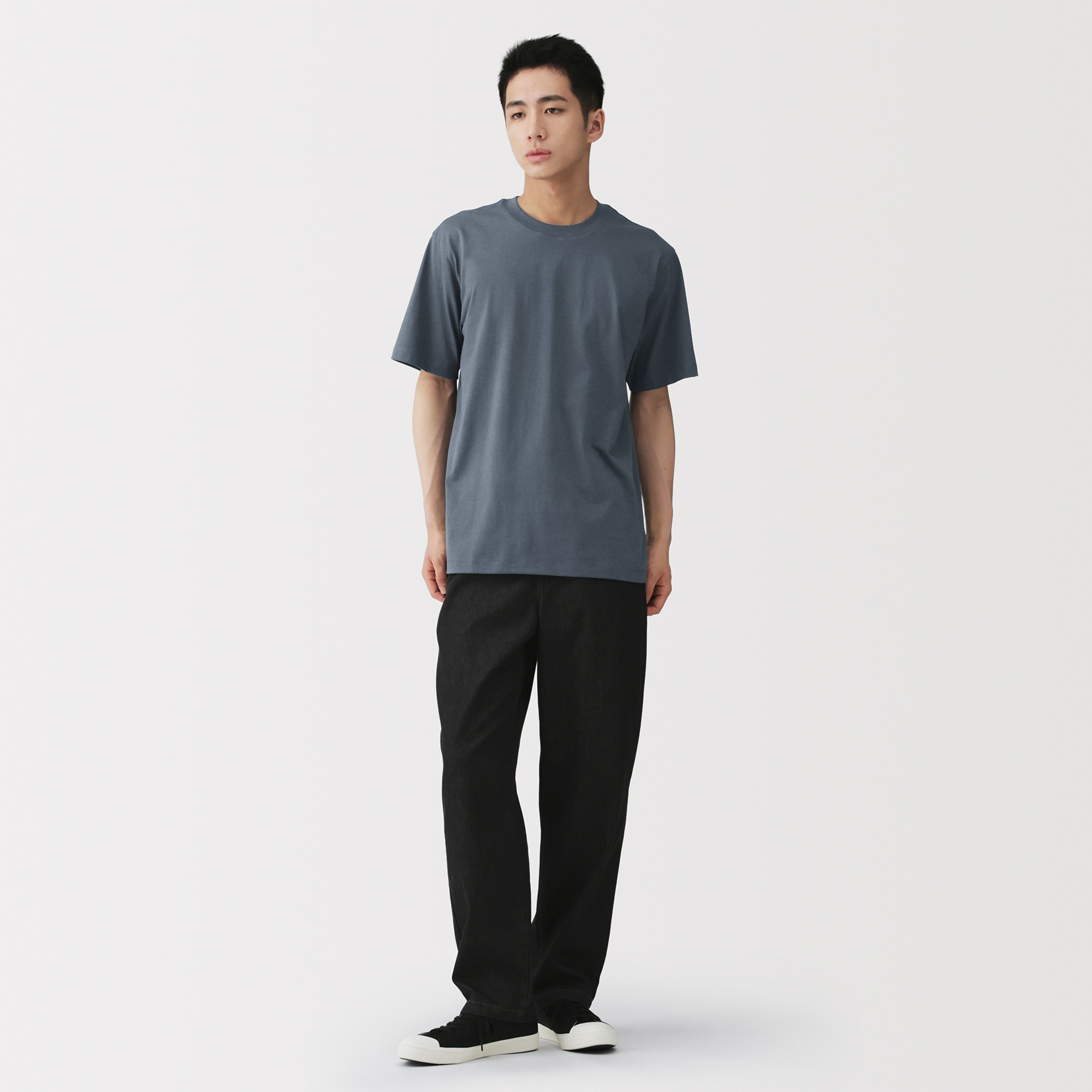 Men's Jersey crew neck S/Slv T-shirt